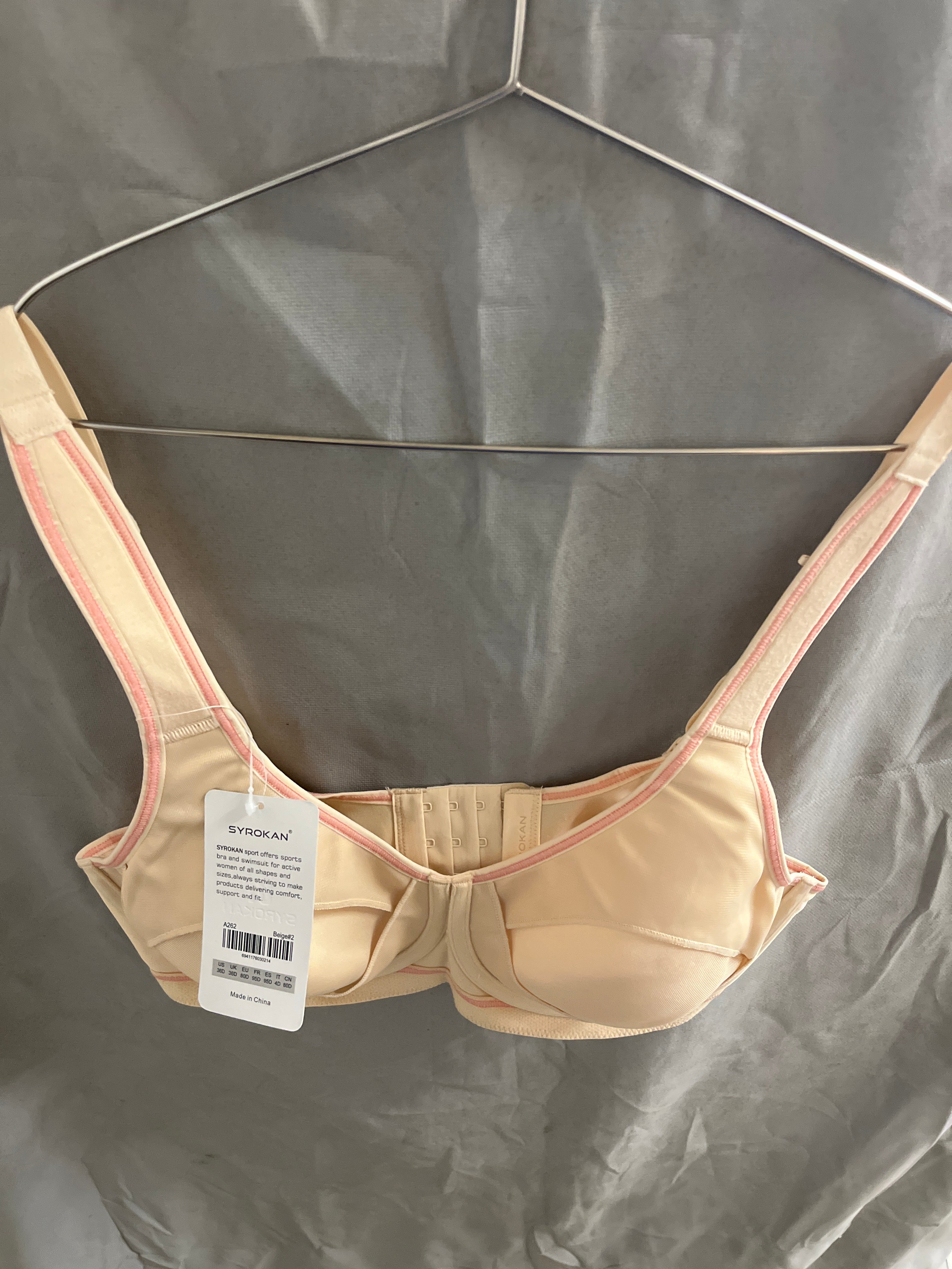 Syrokan beige bra