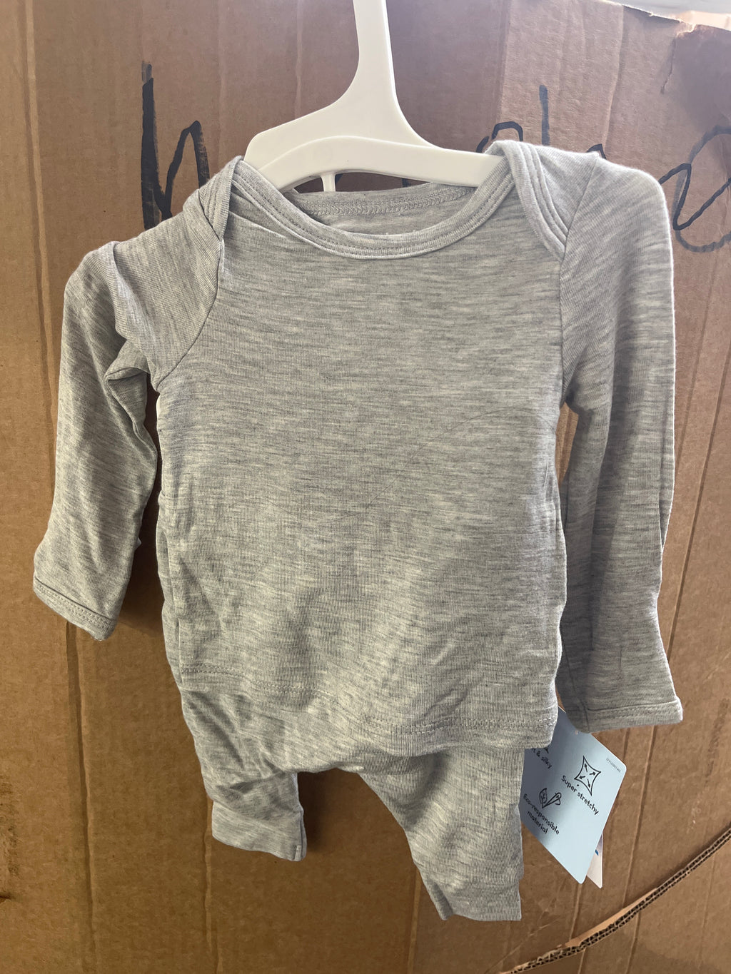 Carters grey kids outfit