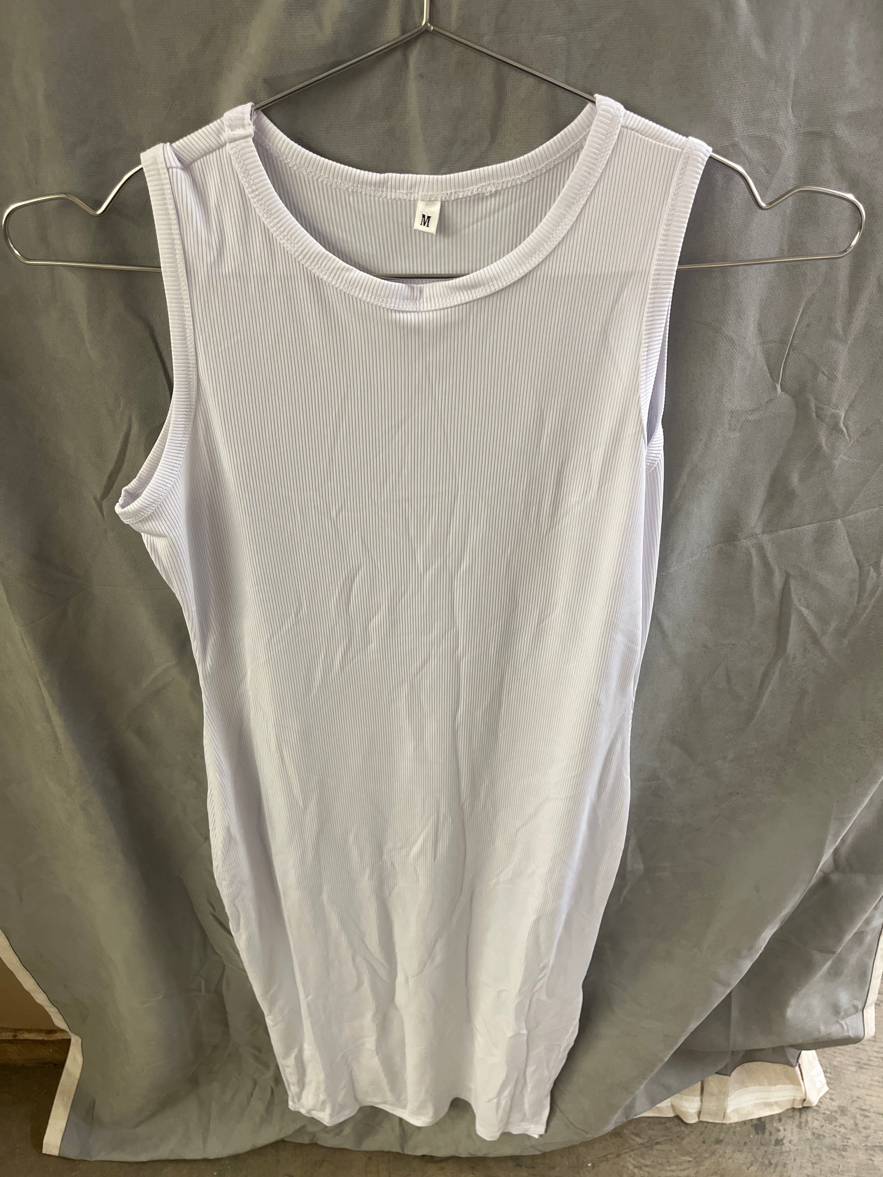 White long dress