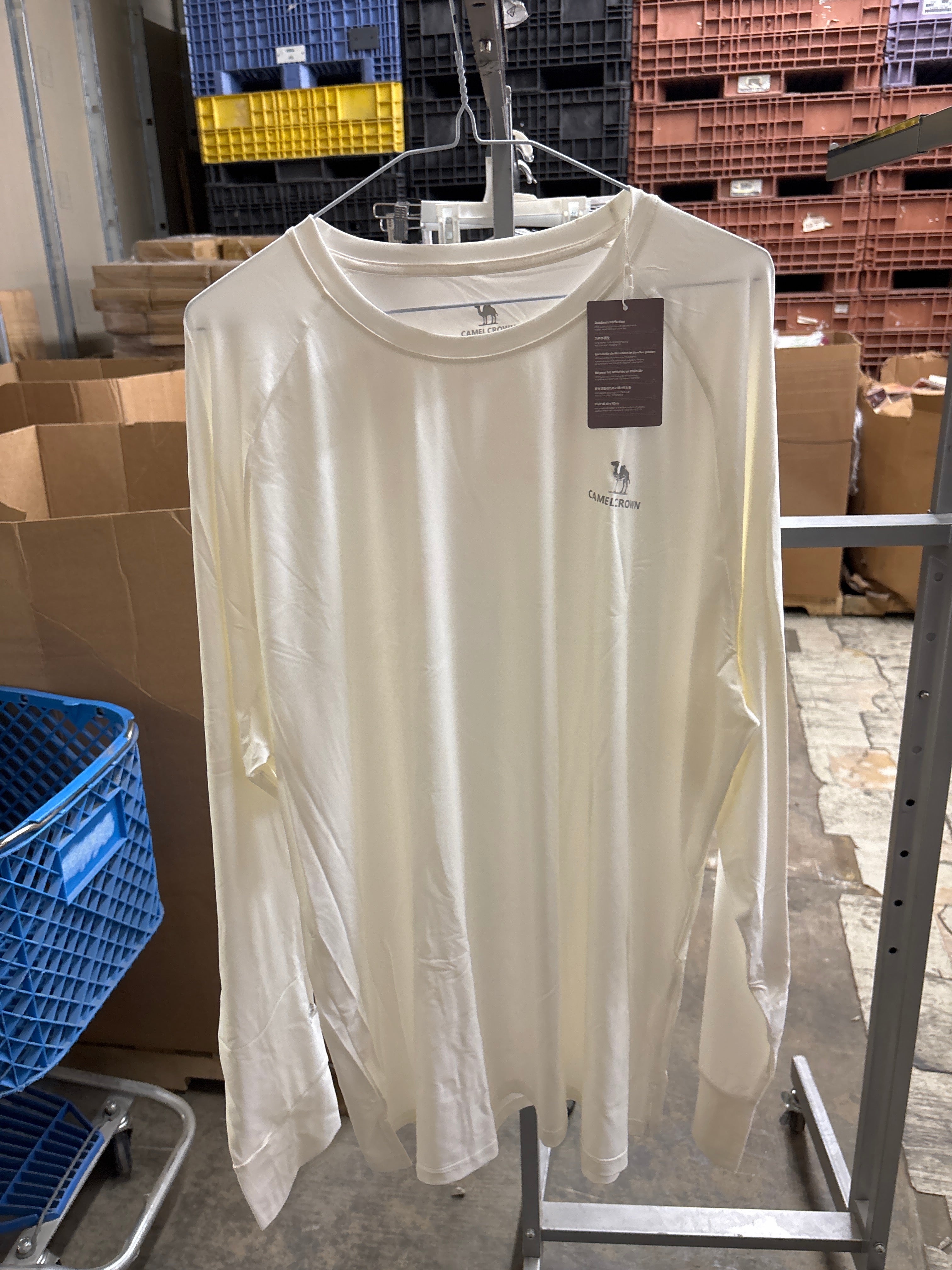 Camel crown long sleeve shirt