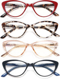 Cat Eye Readers +1.00 (4 pack)