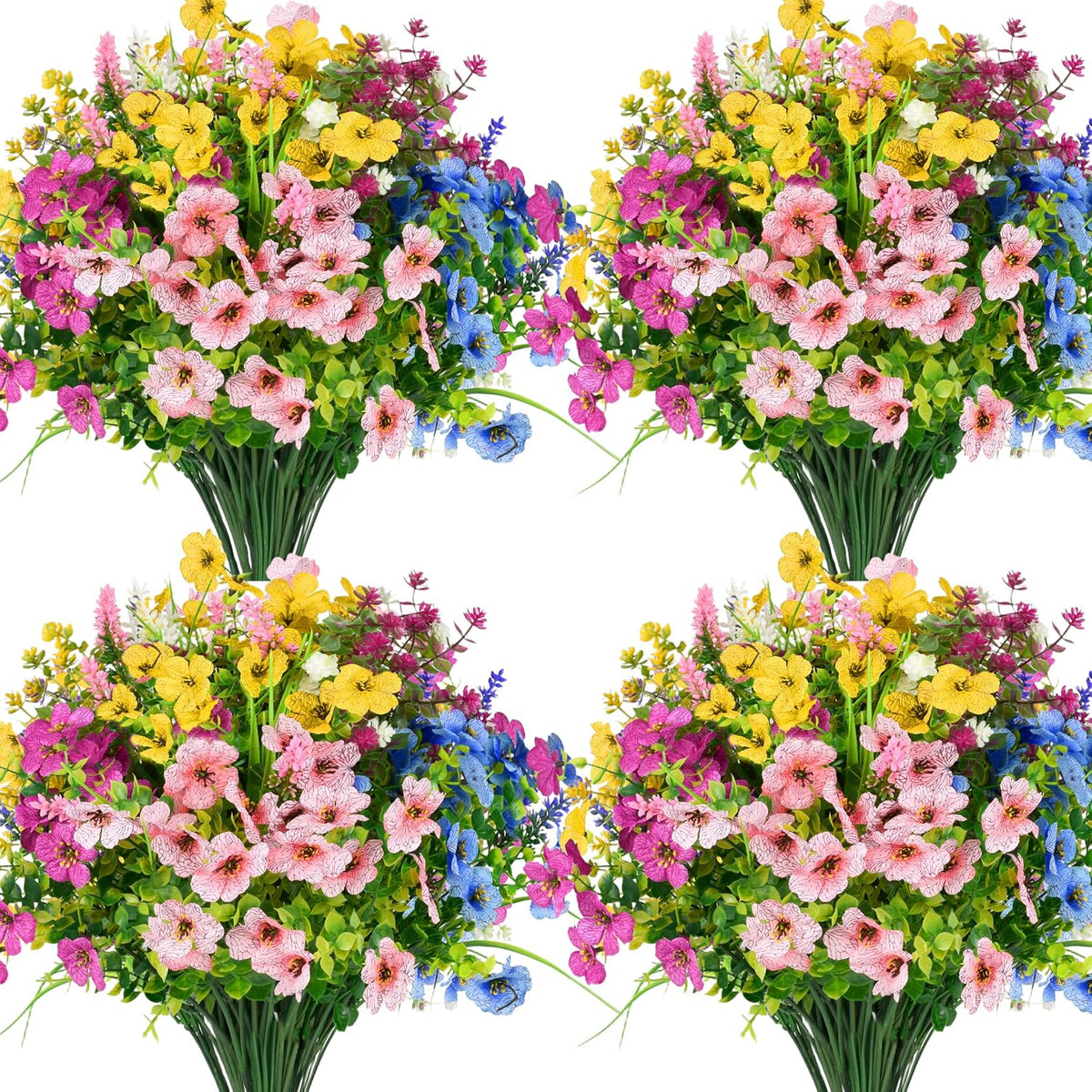 Artificial Flowers Mix of Colors (26 bundles)