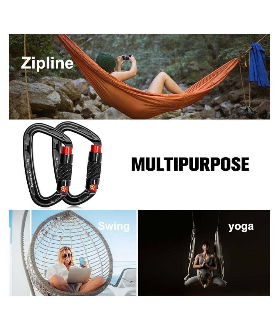 Oupeng sky auto locking carabiner clips
