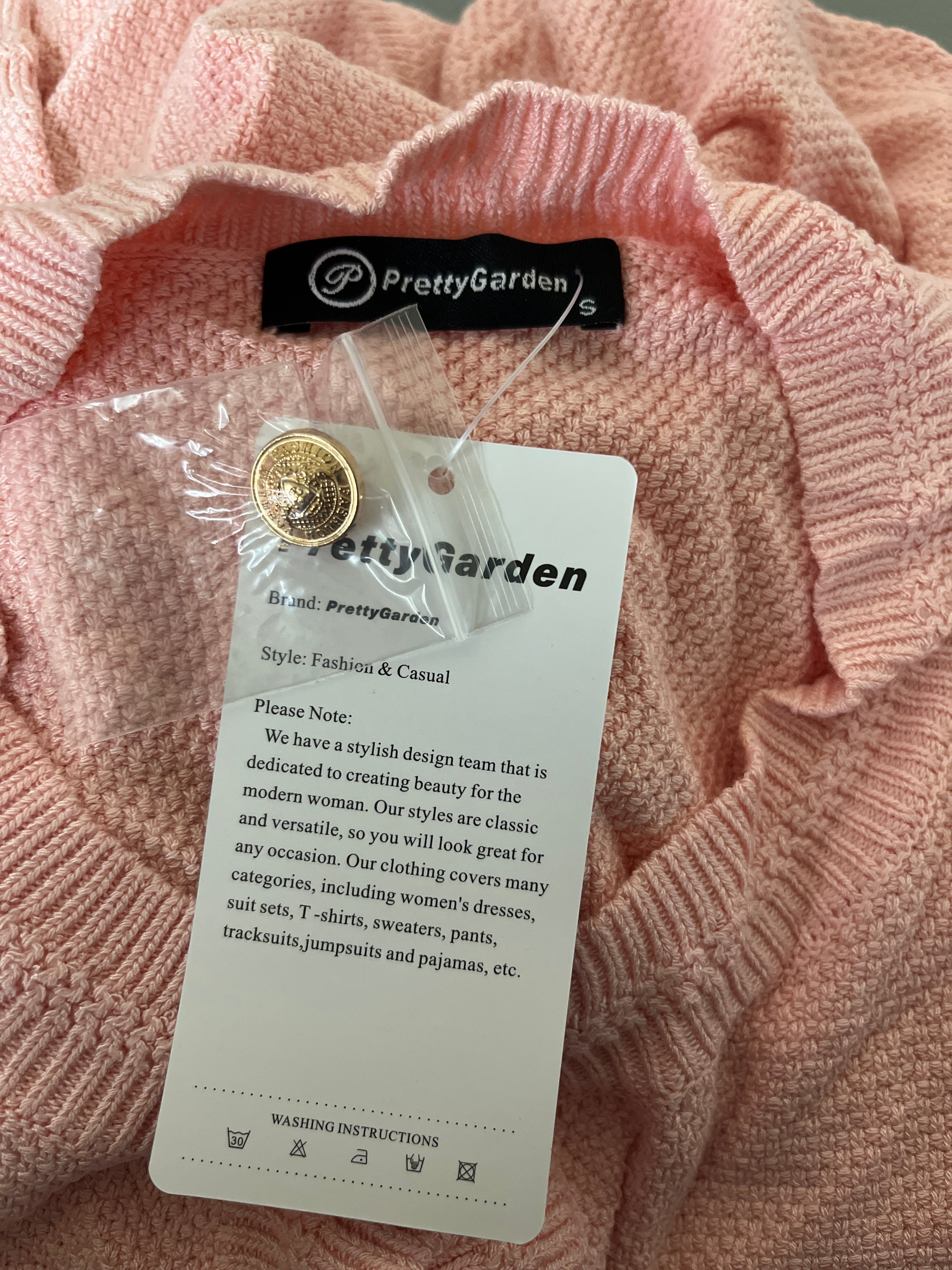 Pretty garden pink blouse