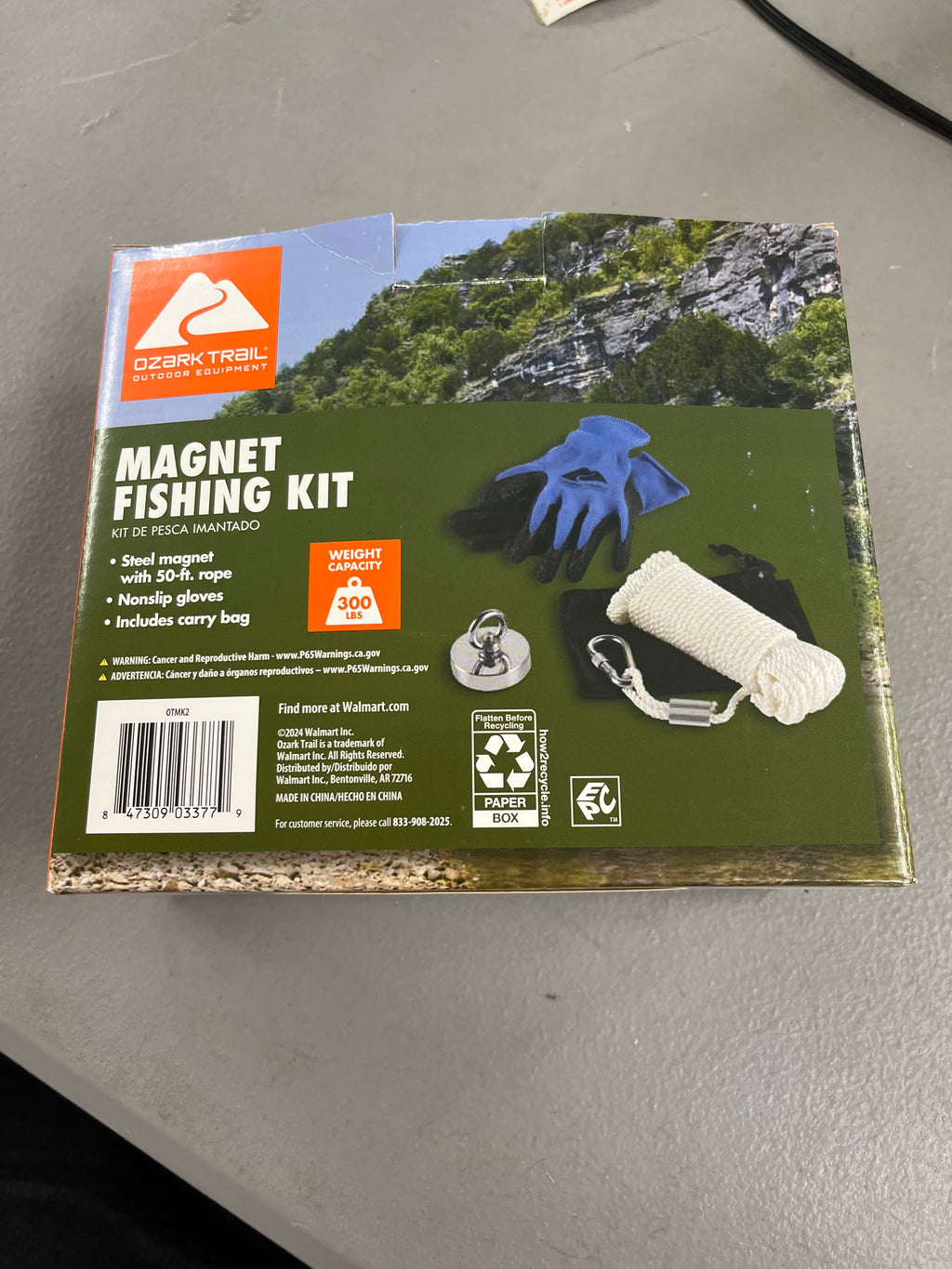 Magnet fishing kit