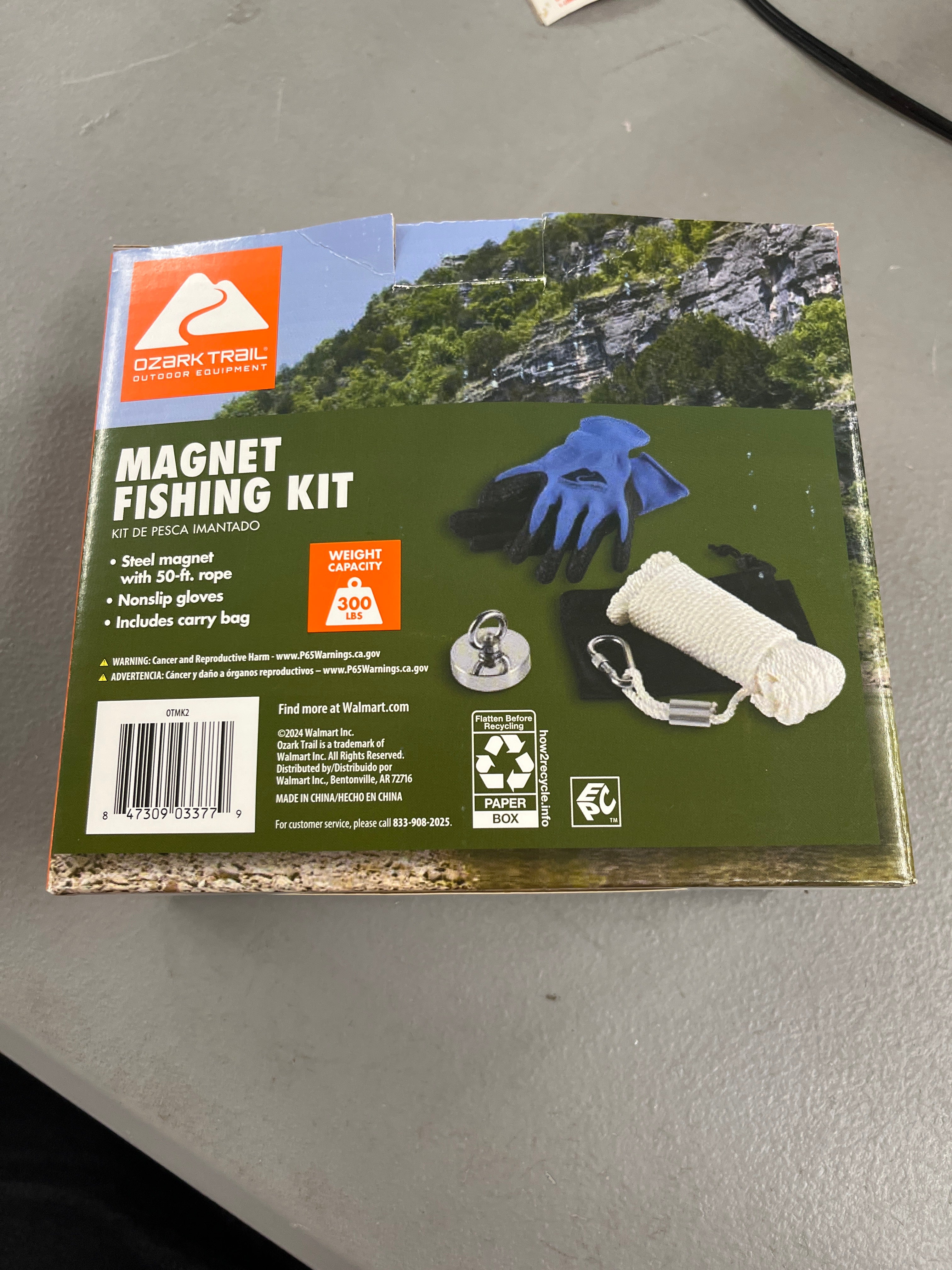 Magnet fishing kit