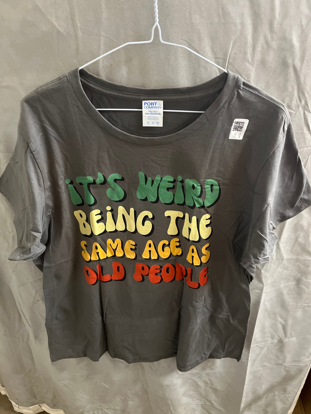 Port and company it’s weird being the same age as old people tshirt