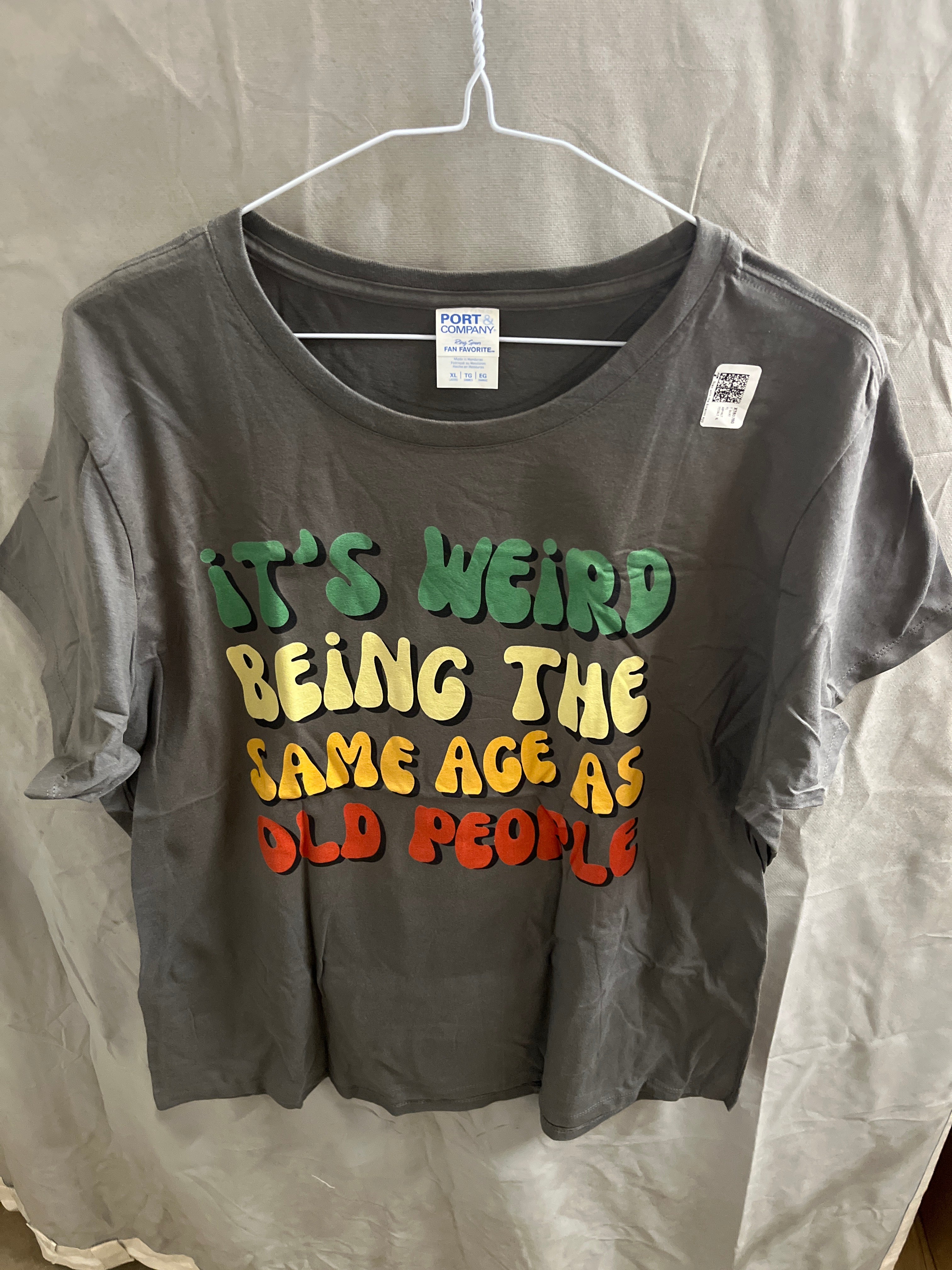 Port and company it’s weird being the same age as old people tshirt