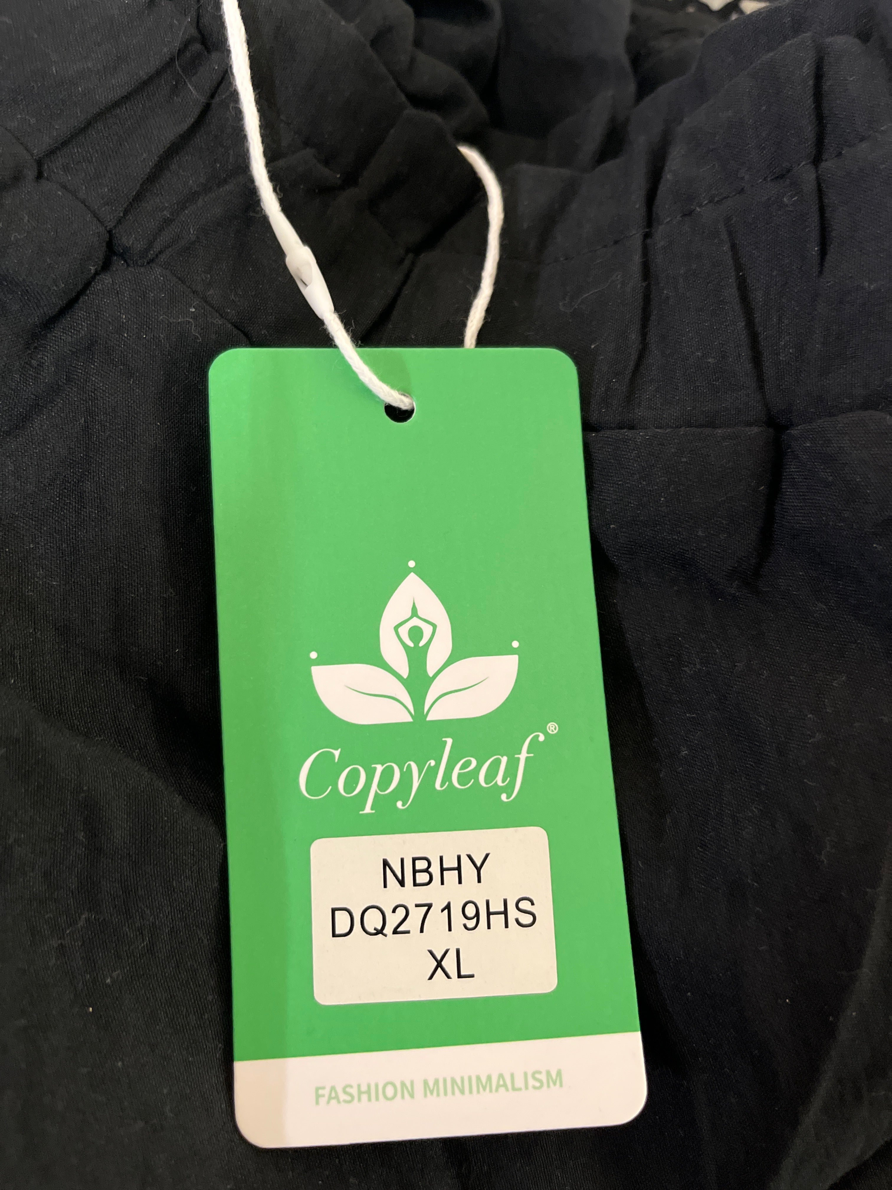 Copyleaf black skirt