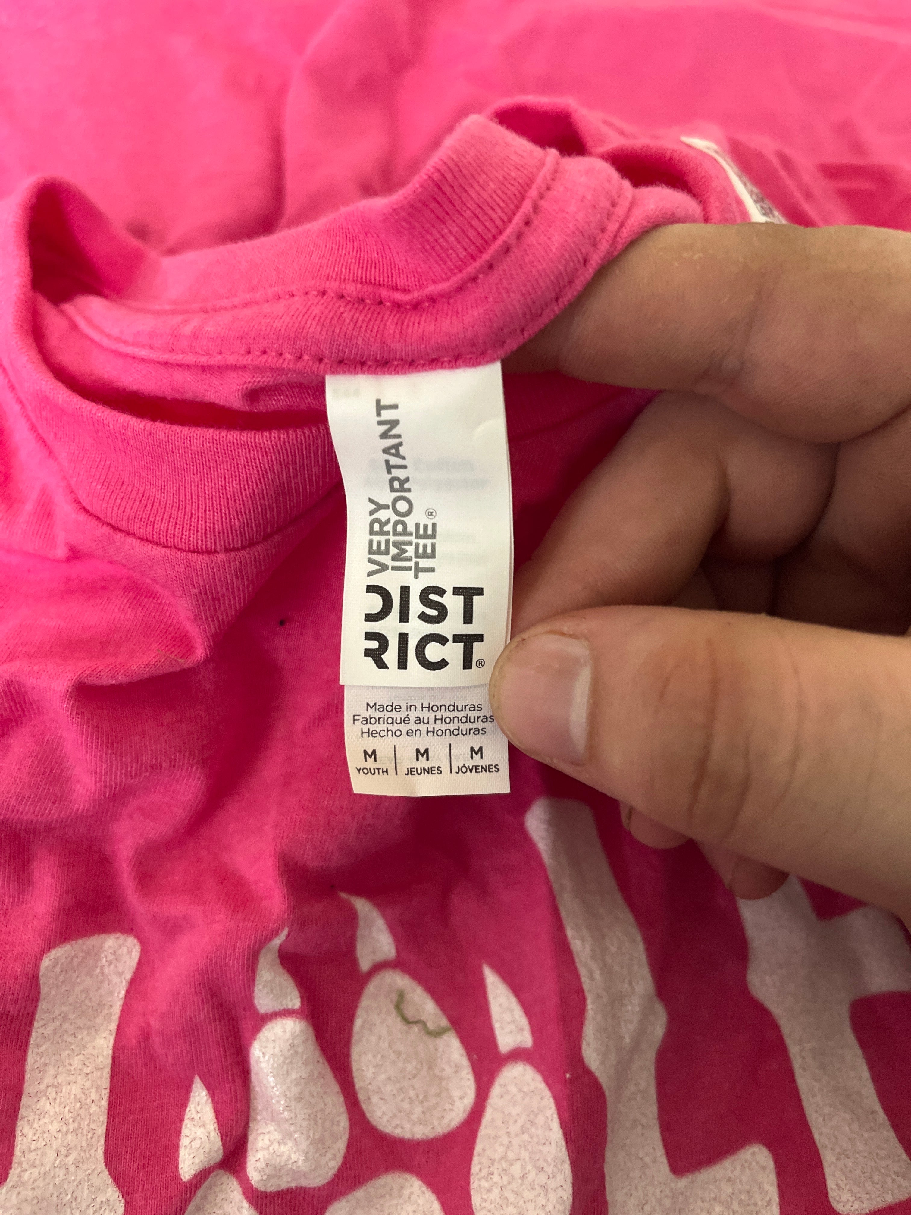 Wolf pack pink Tshirt