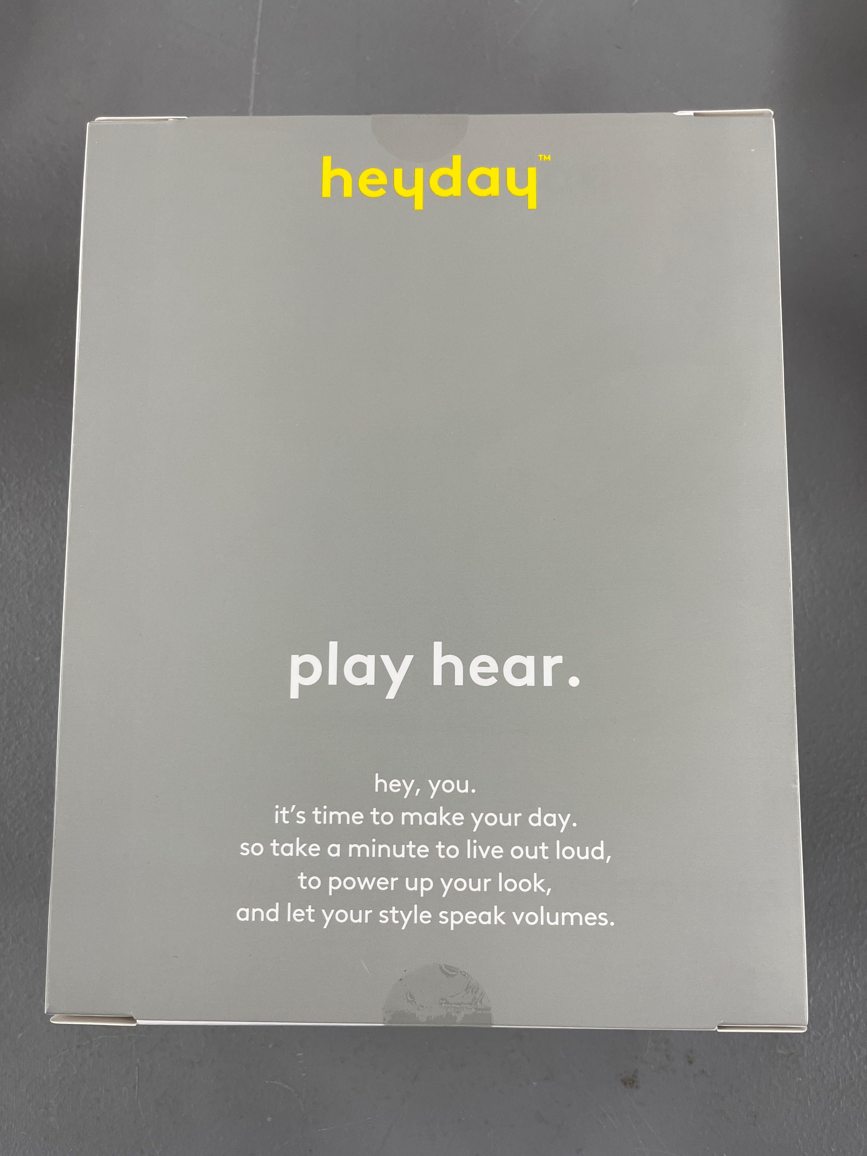 Heyday wired headphones
