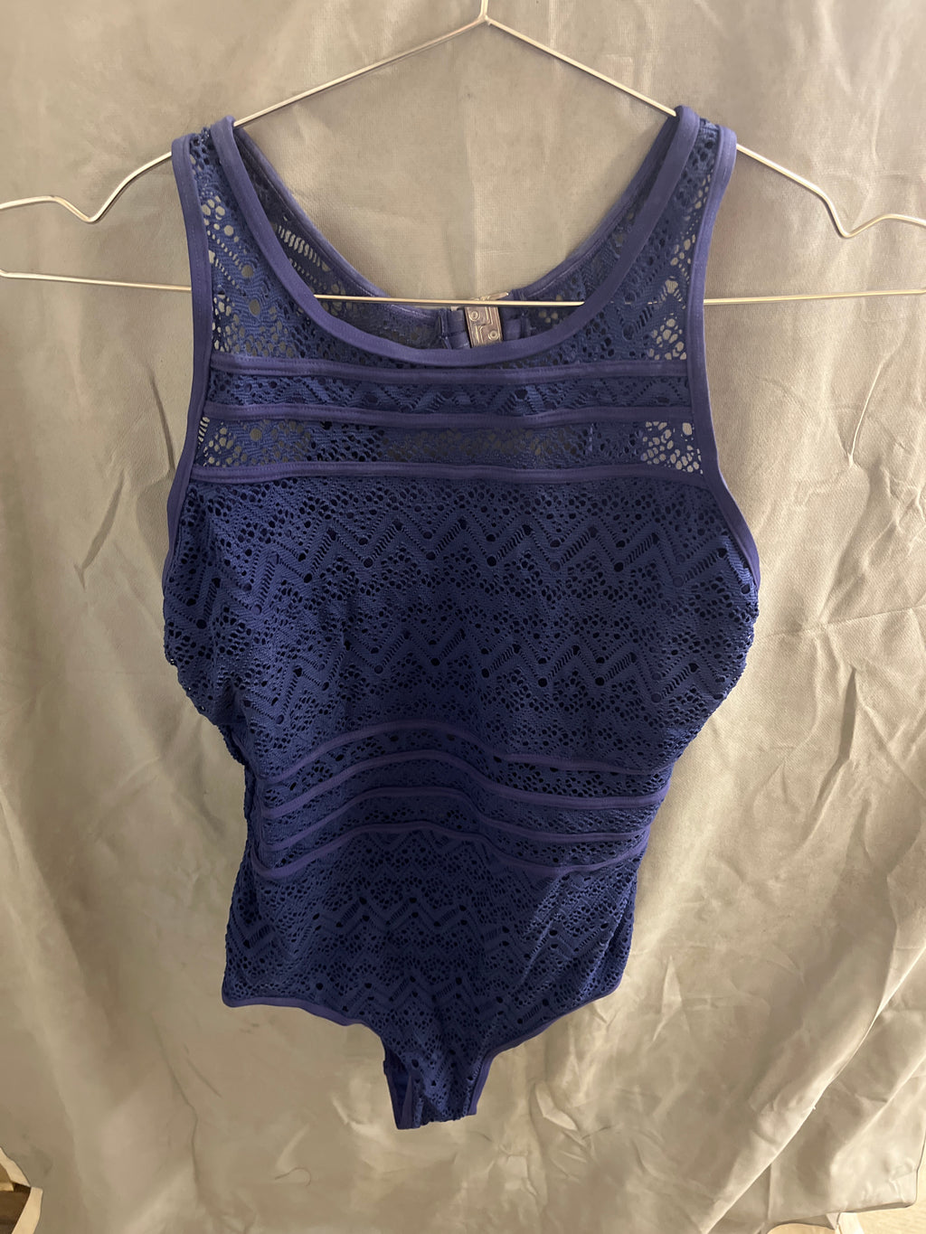 Navy blue Holipick one piece bathing suit