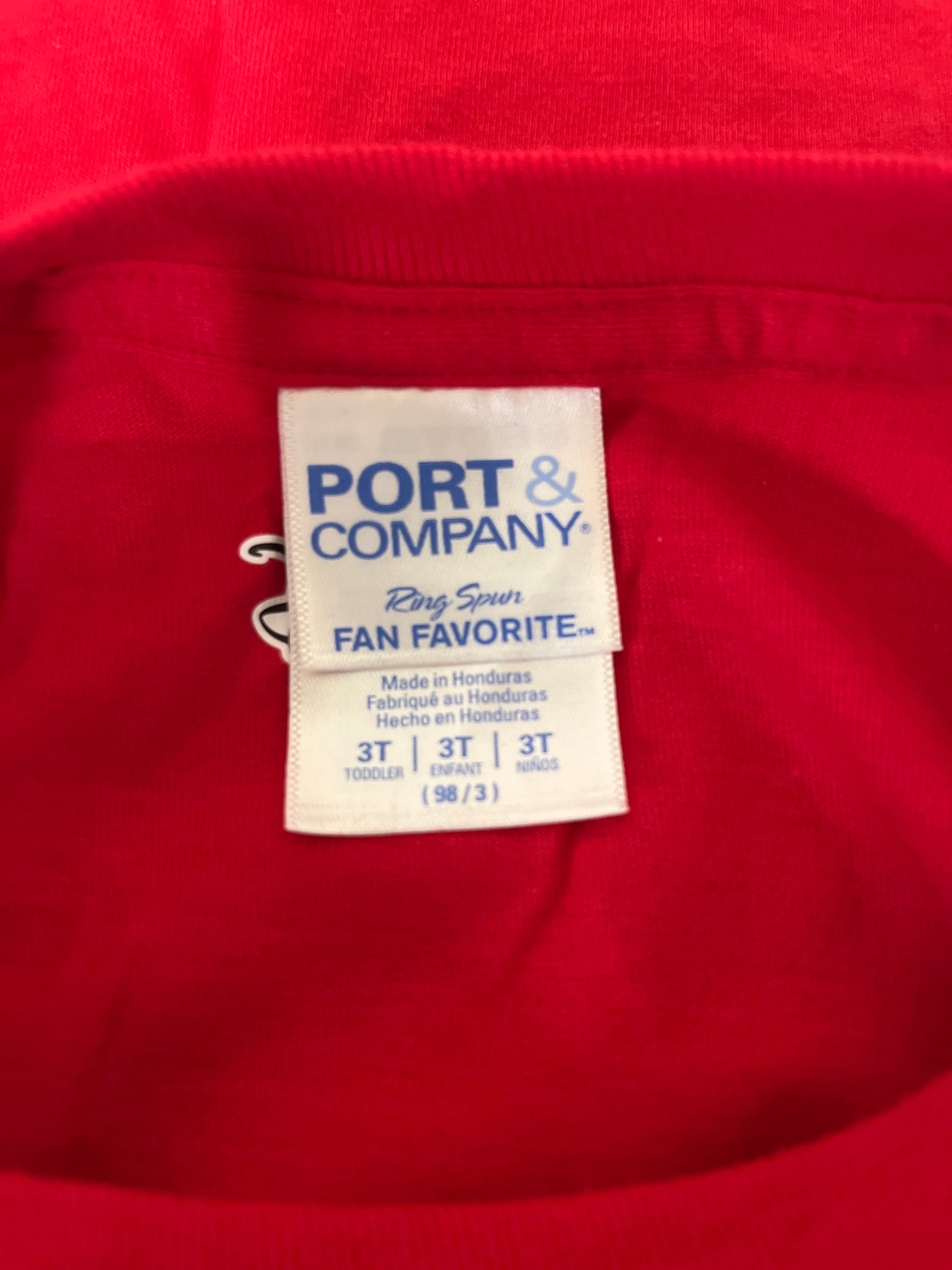 Port and company red micky mouse Tshirt
