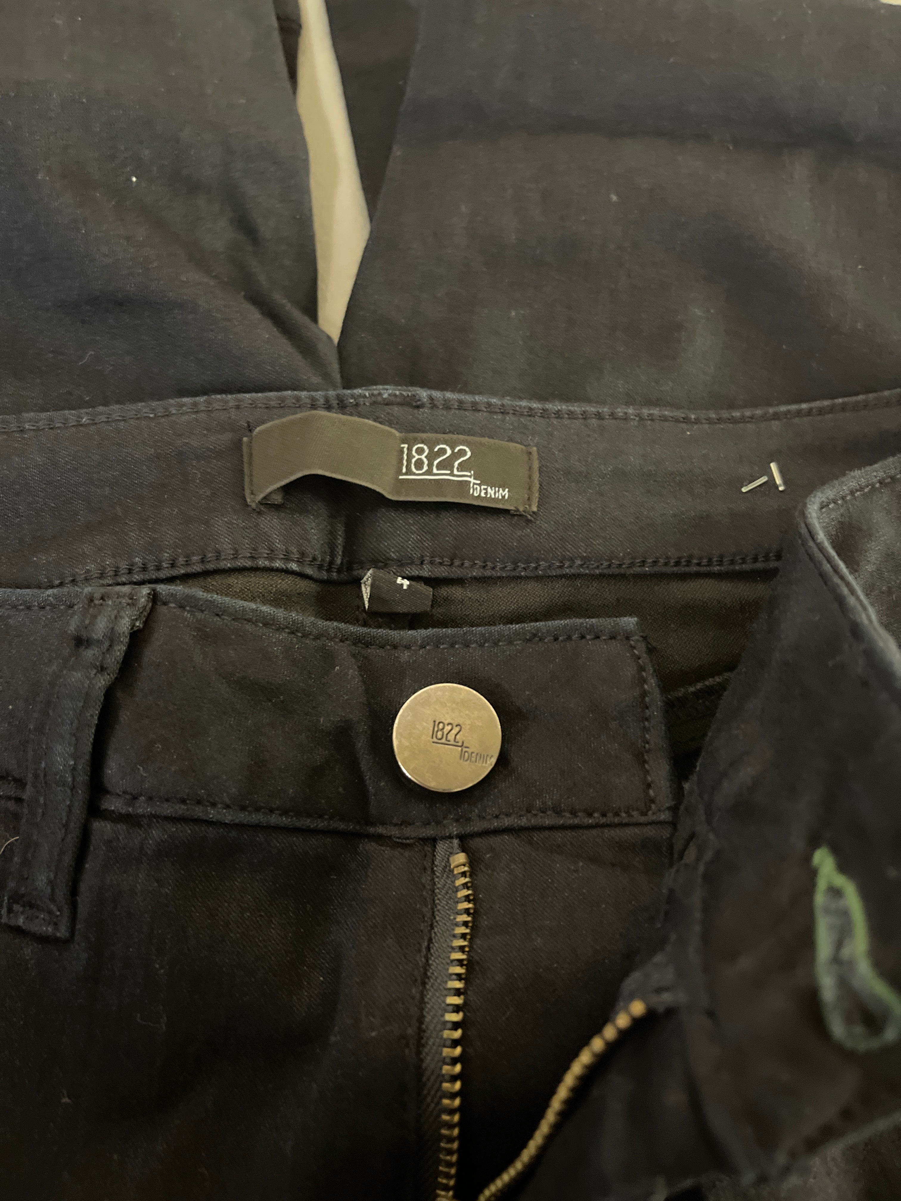 1822 denim black jeans