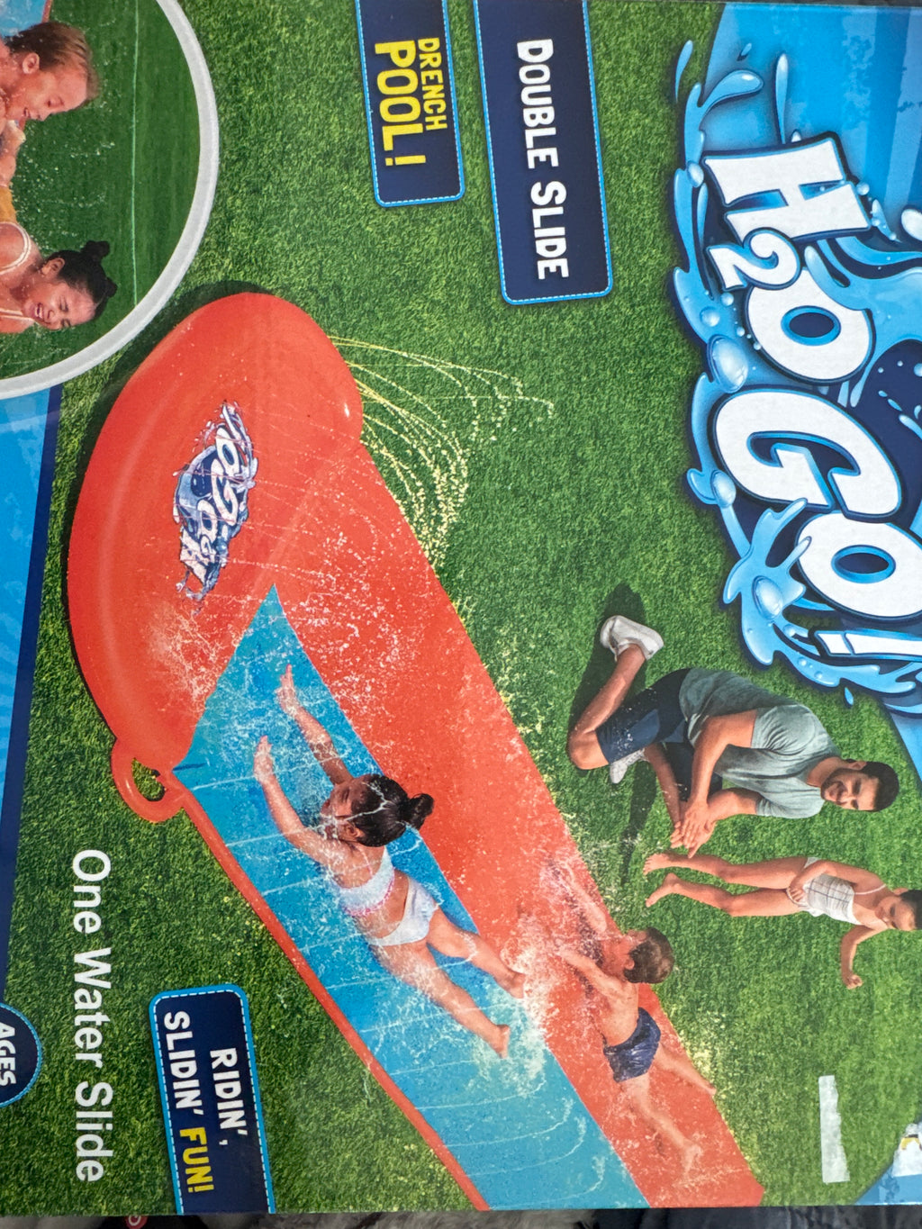H2O Double Water Slide
