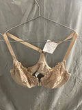 Lemorosy beige lace front bra