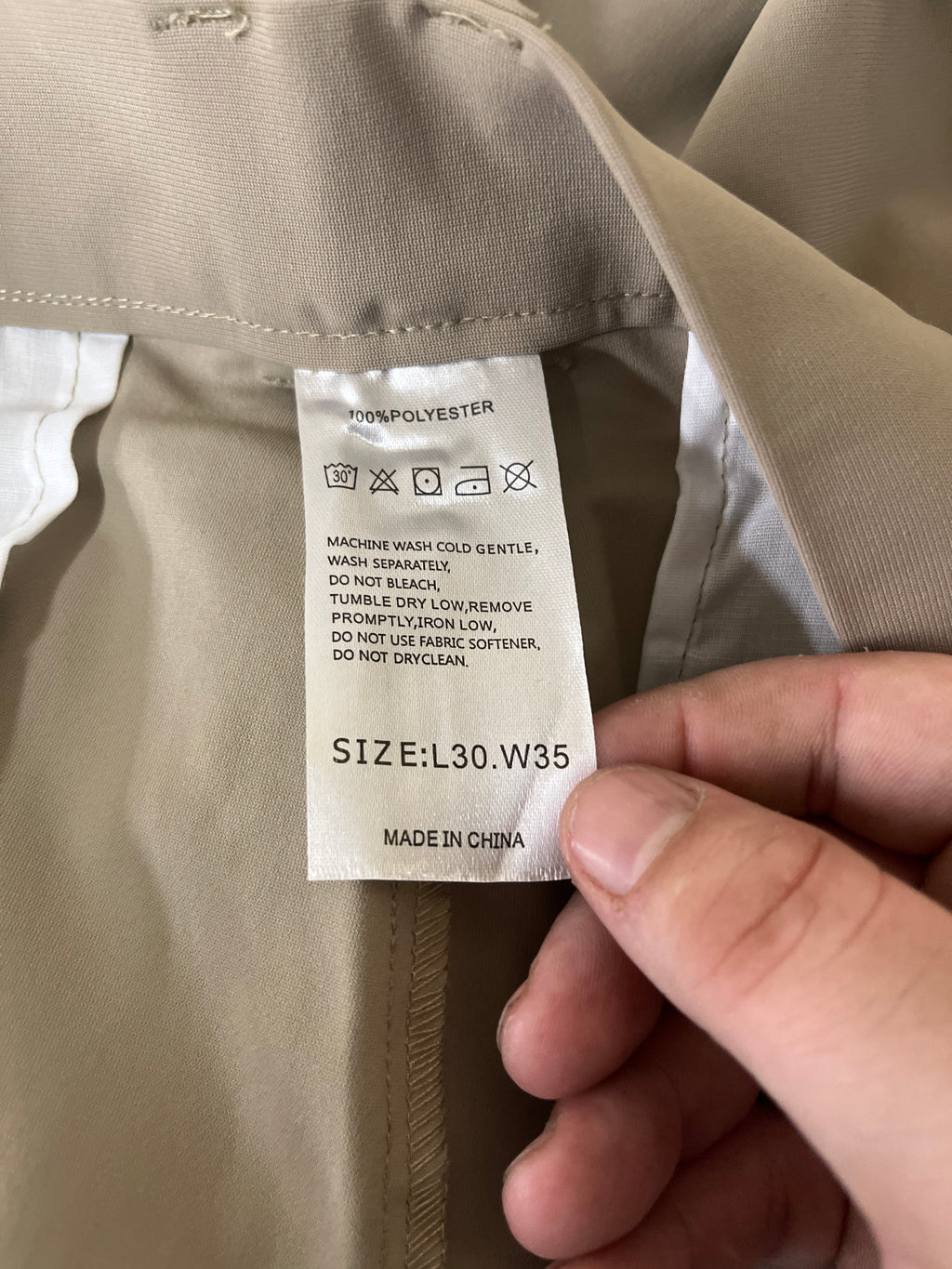 Snowten Beige pants