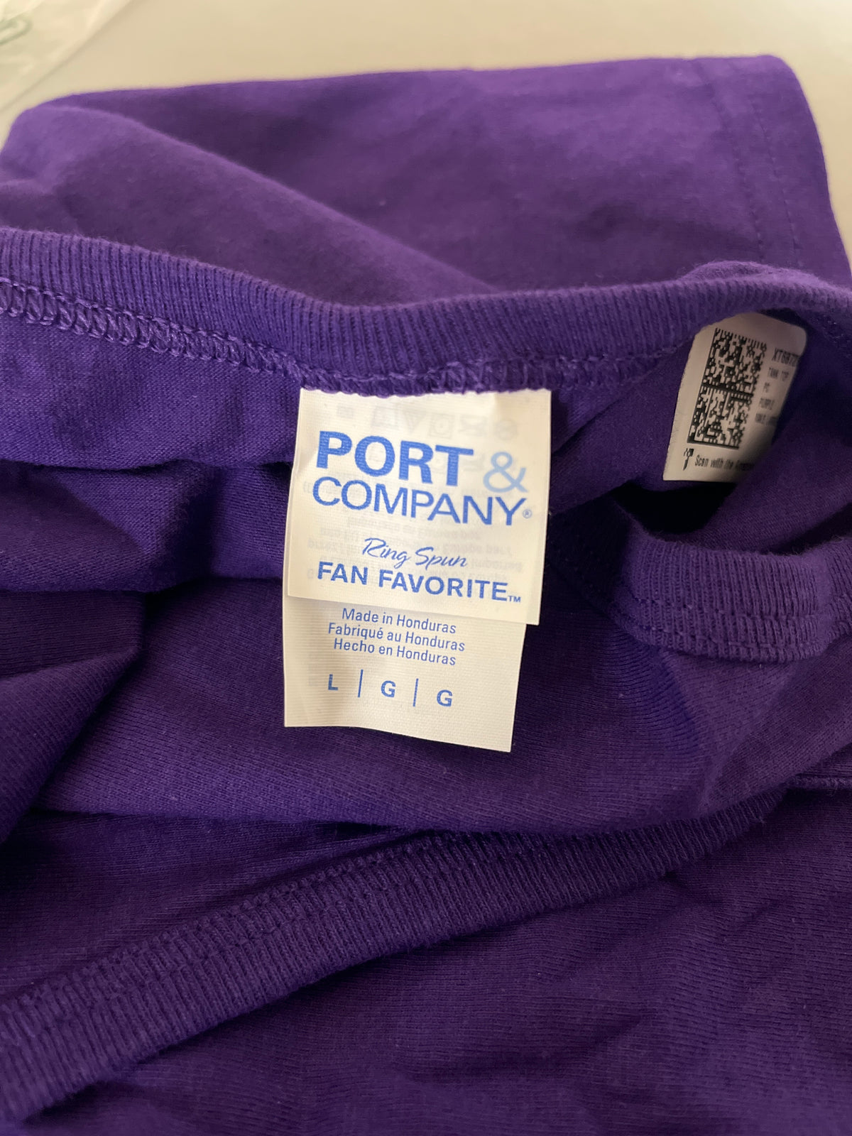 Disney powerline purple tank top