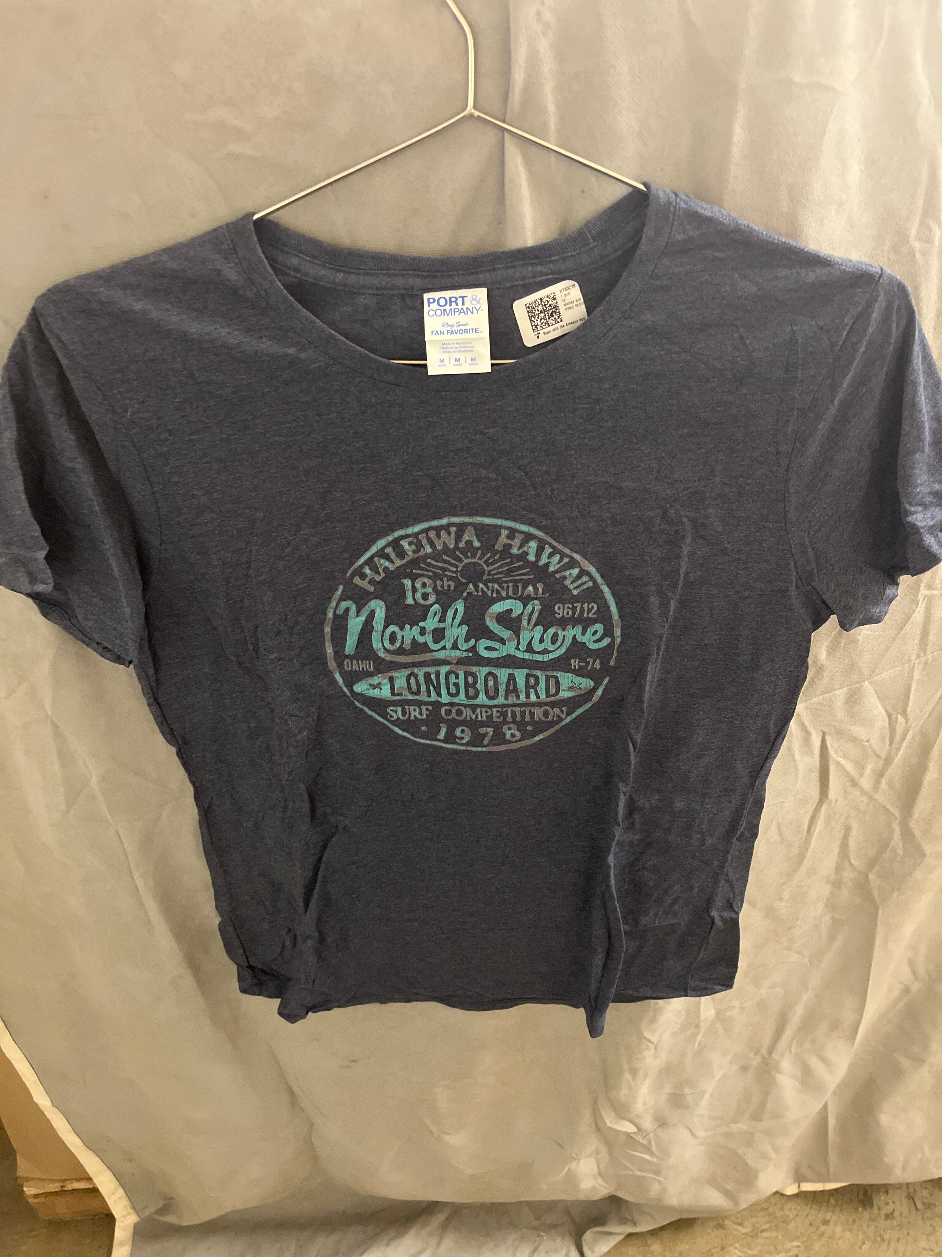 Haleiwa Hawaii 18th annual north shore longboard surf competition Tshirt