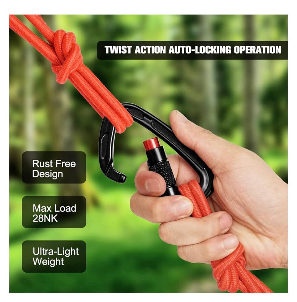 Oupeng sky auto locking carabiner clips