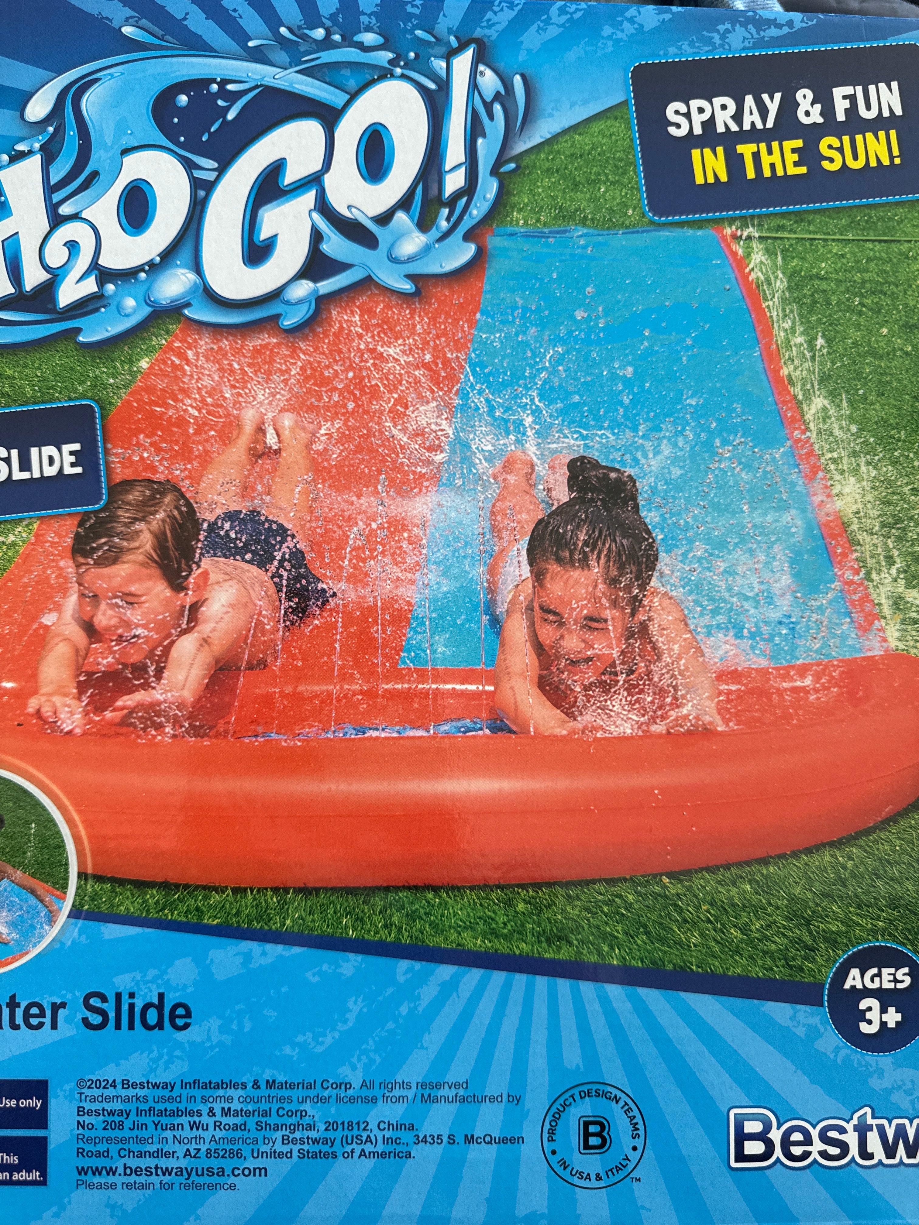 H2O Double Water Slide