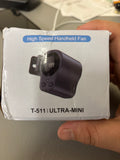 Portable Clip on Air Conditioner Fan for Car with LED Display