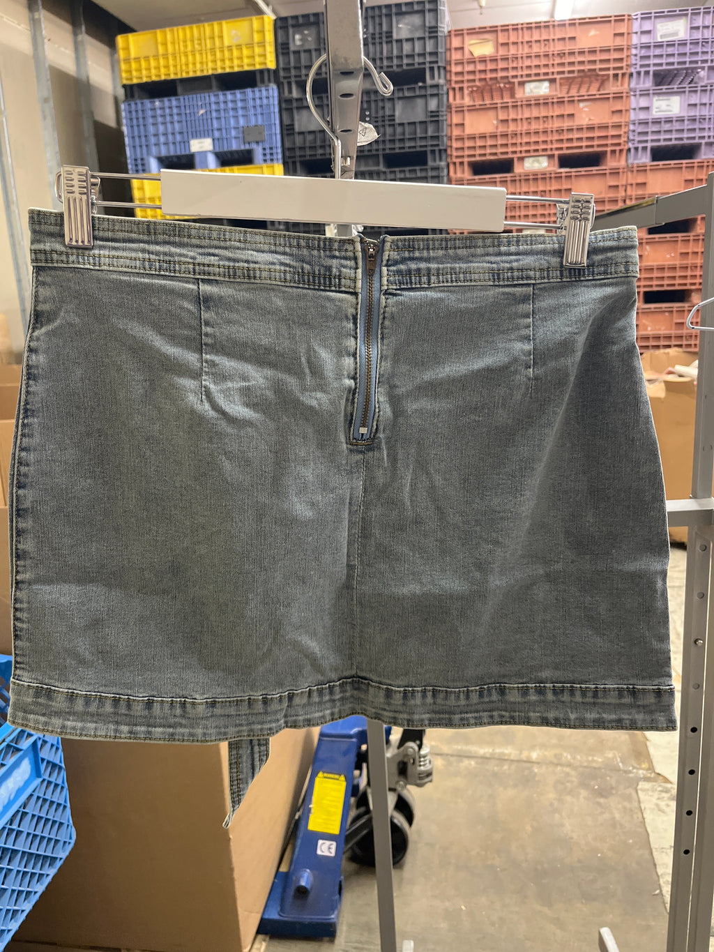 Jean skirt size L
