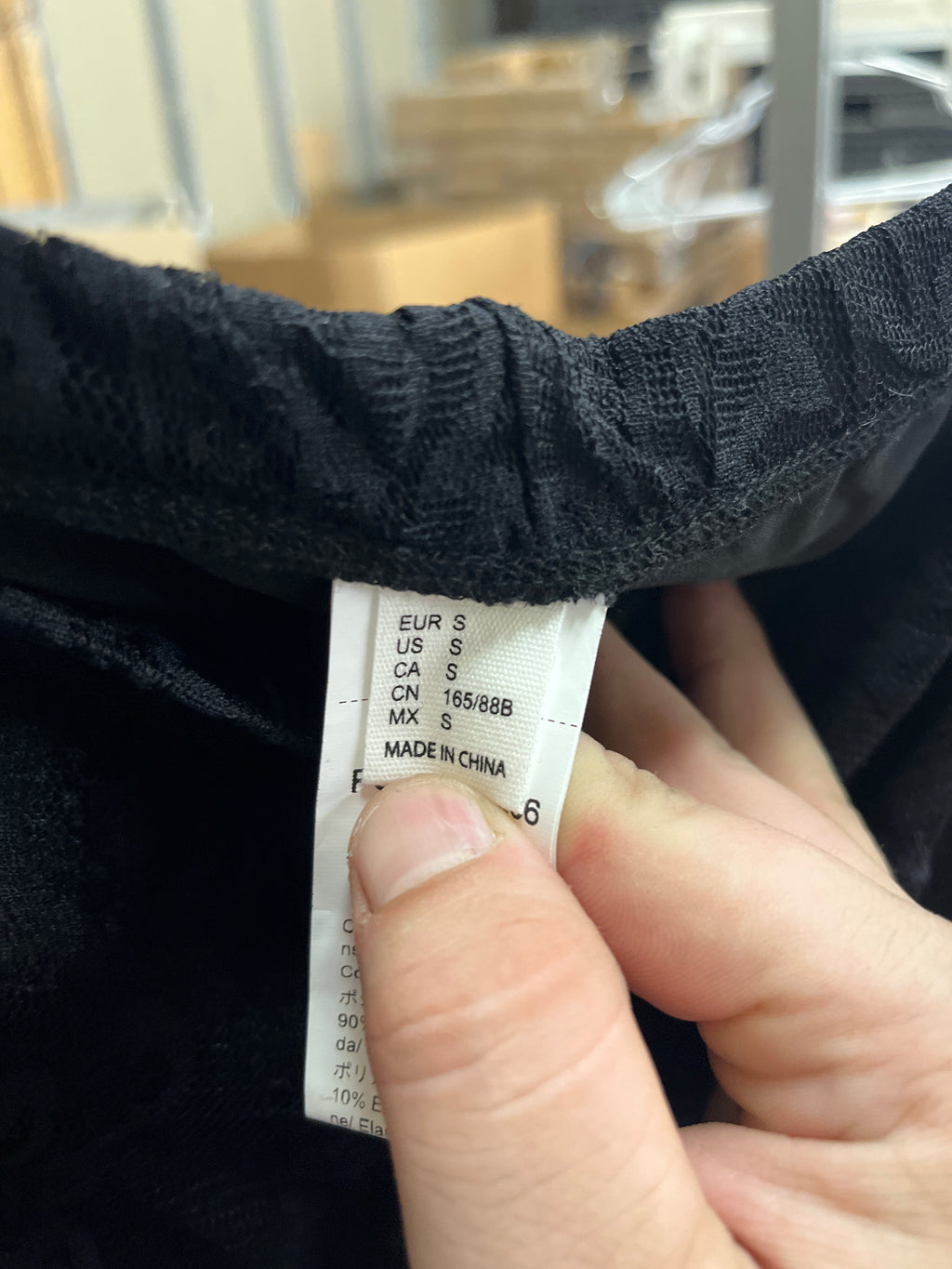Women’s black trousers size S