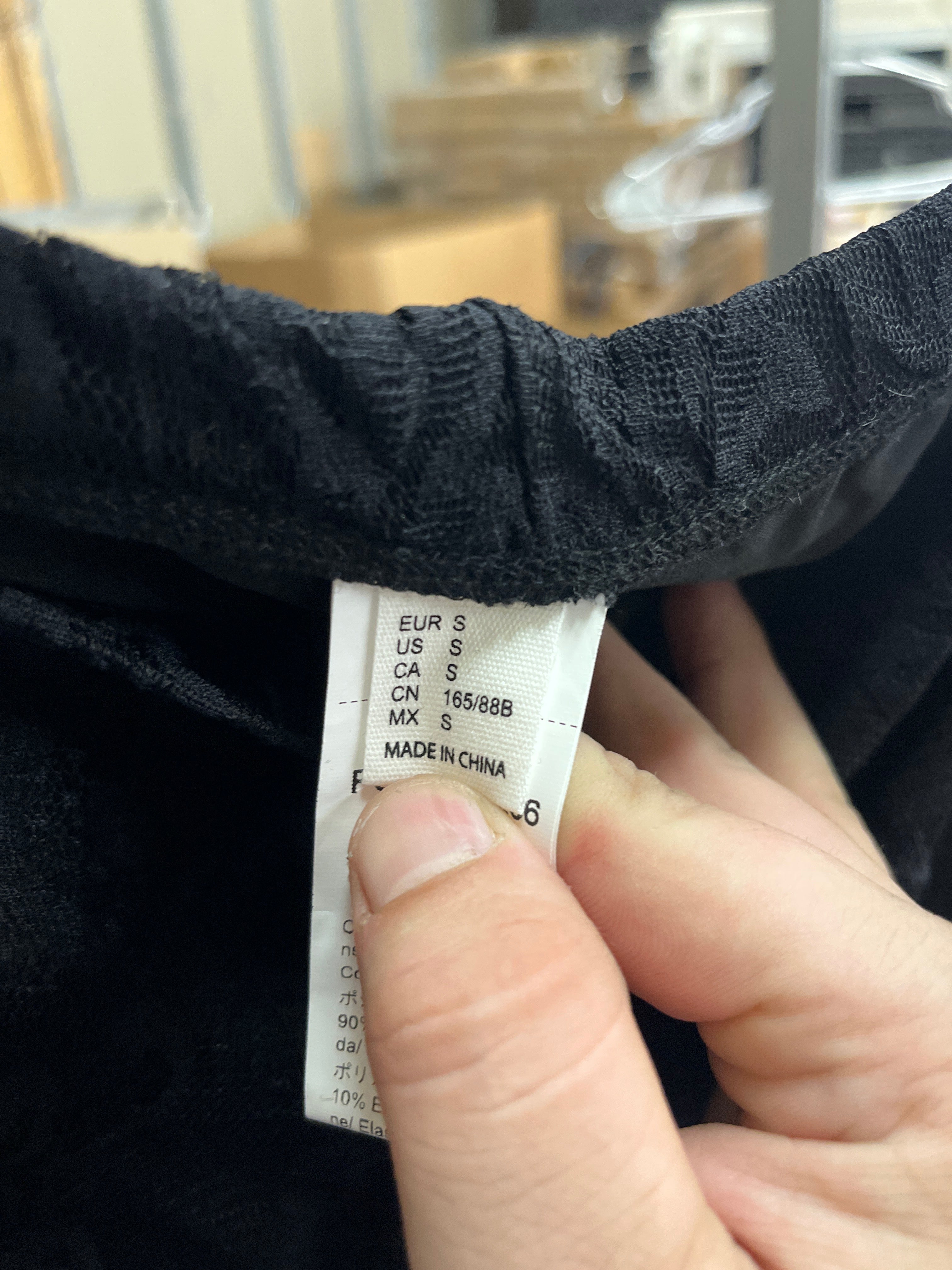 Women’s black trousers size S