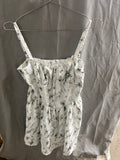 White flower dress