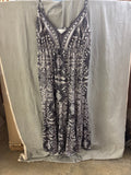 Women’s long spaghetti strap dress (2XL)