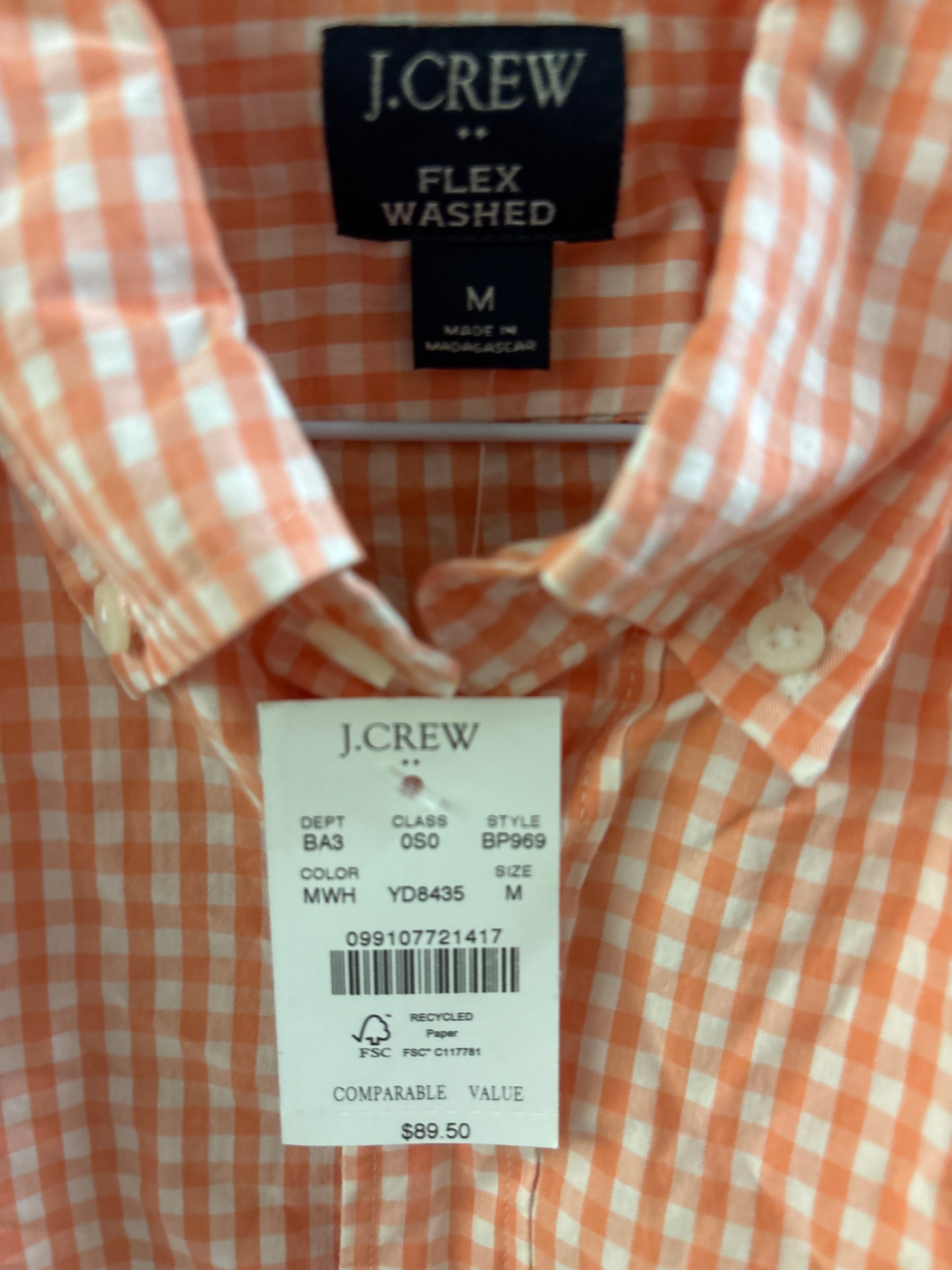J.crew long sleeve button up dress shirt