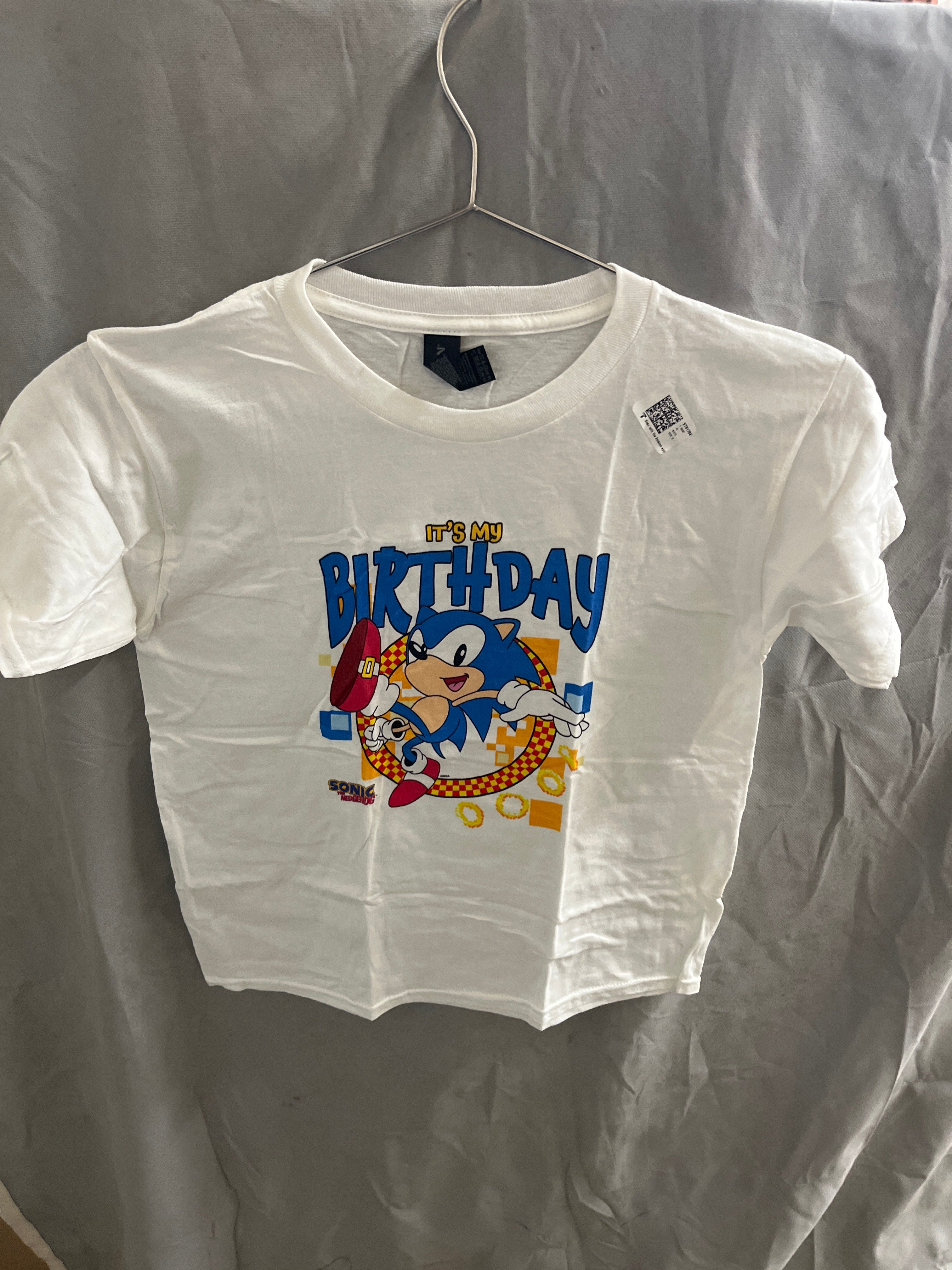 It’s my birthday sonic Tshirt
