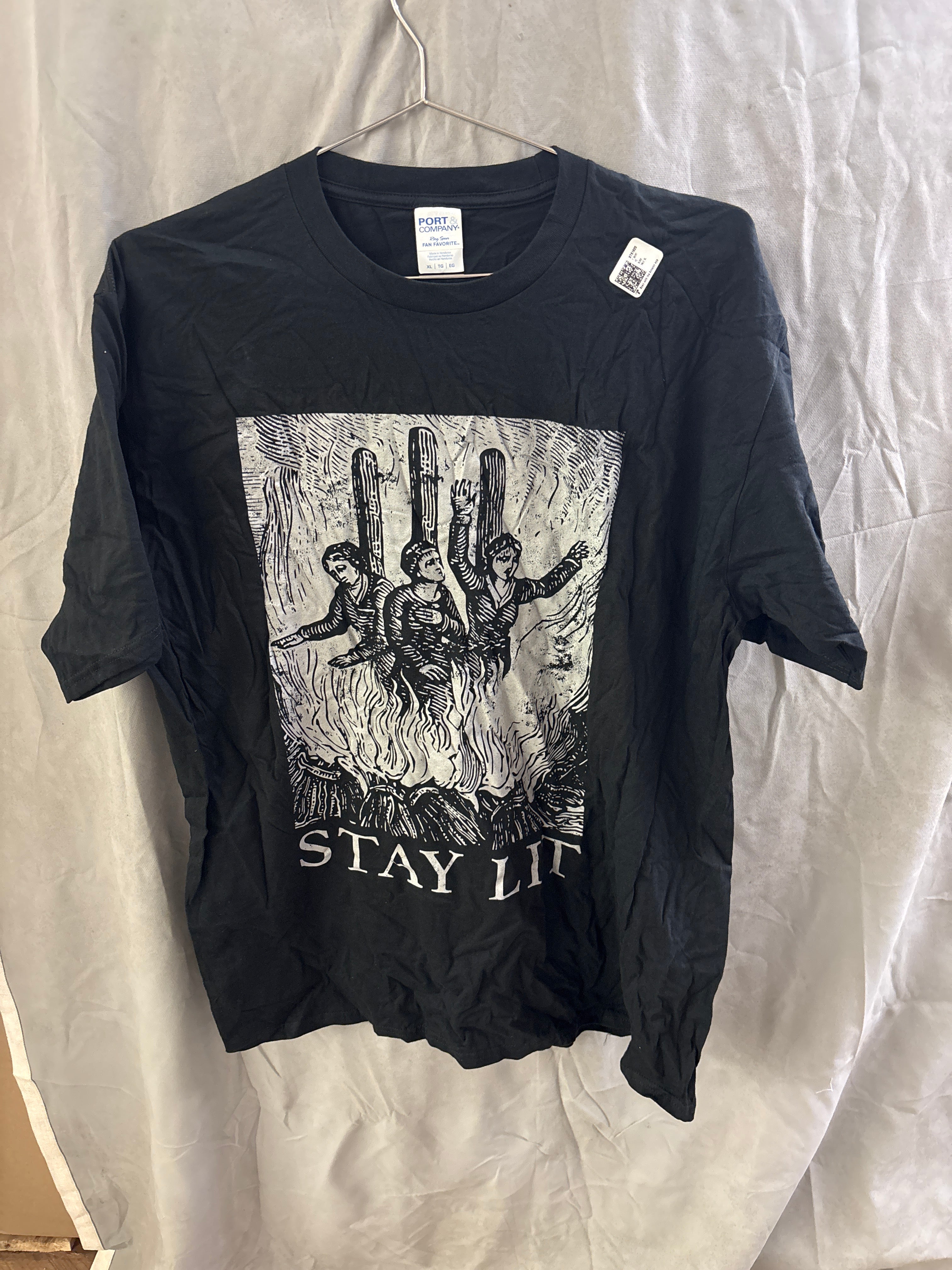 Port and company stay lit tshirt