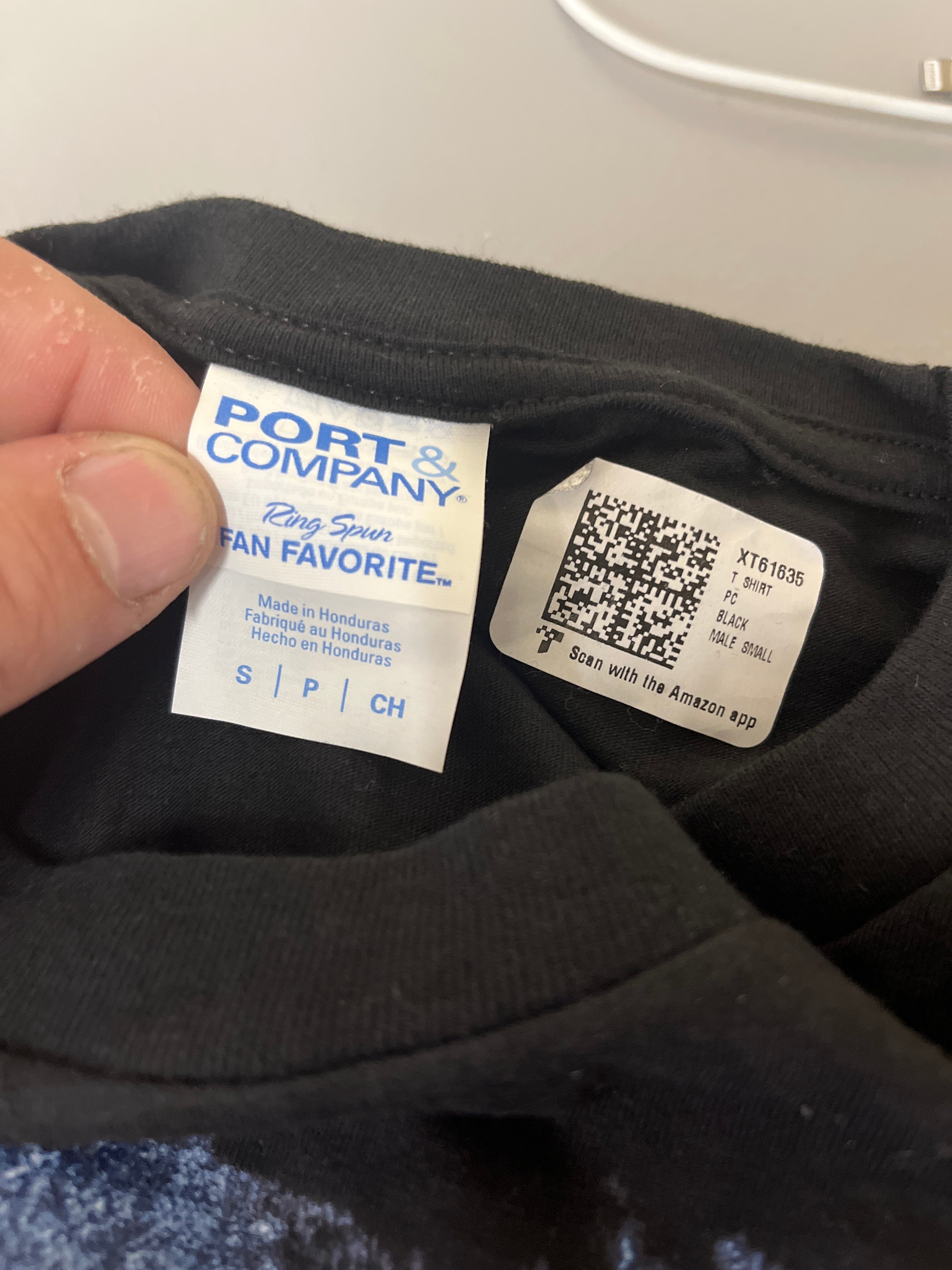 Port and company Iron Maiden tshirt