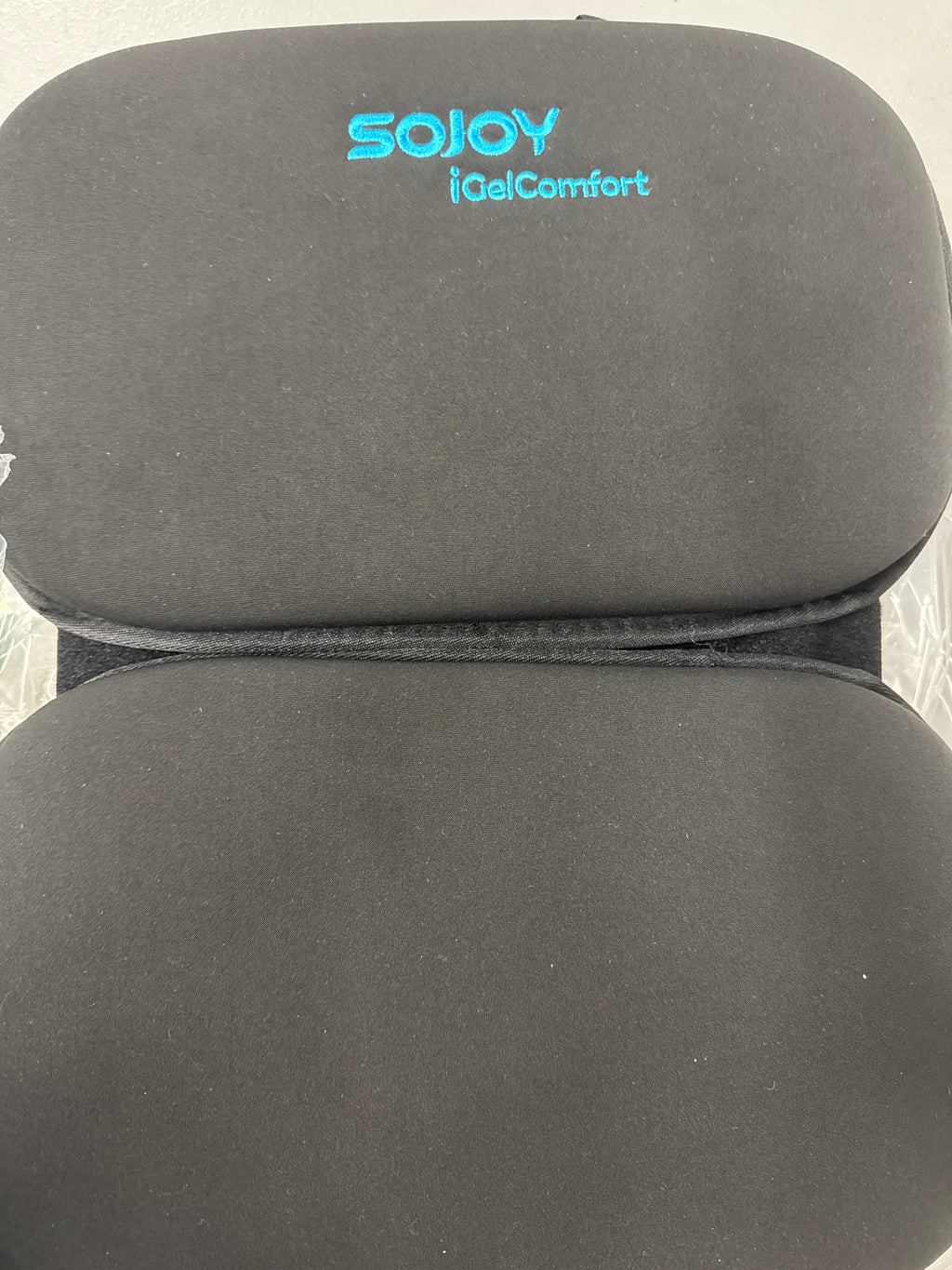 Sojoy iGelComfort 3 in 1 Foldable Gel Seat Cushion Featured with Memory Foam (A Must-Have Travel Cushion! Smart, Easy Travel Cushion) (Size: 18.5“ x 15" x 2")