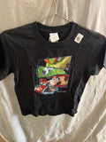 Port and company Mario carts black Tshirt