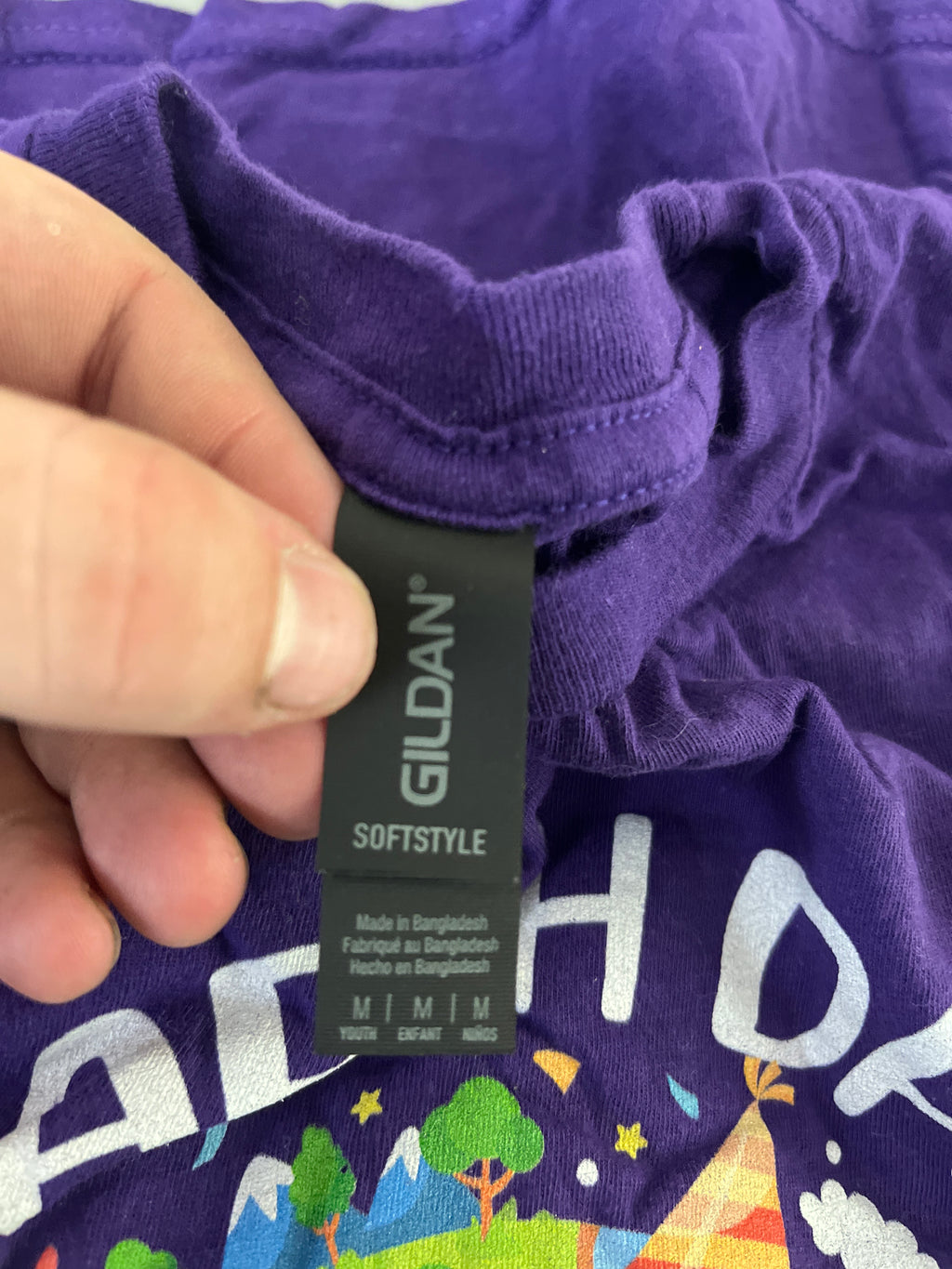 Earth day is my birthday purple Tshirt