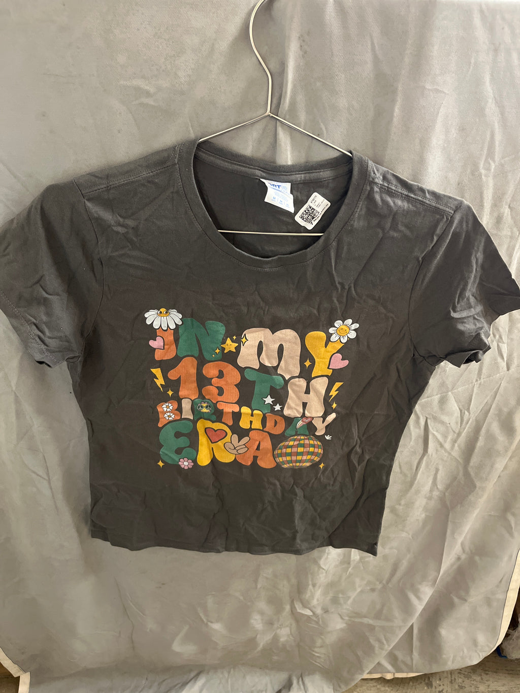 In my 13th birthday era grey Tshirt