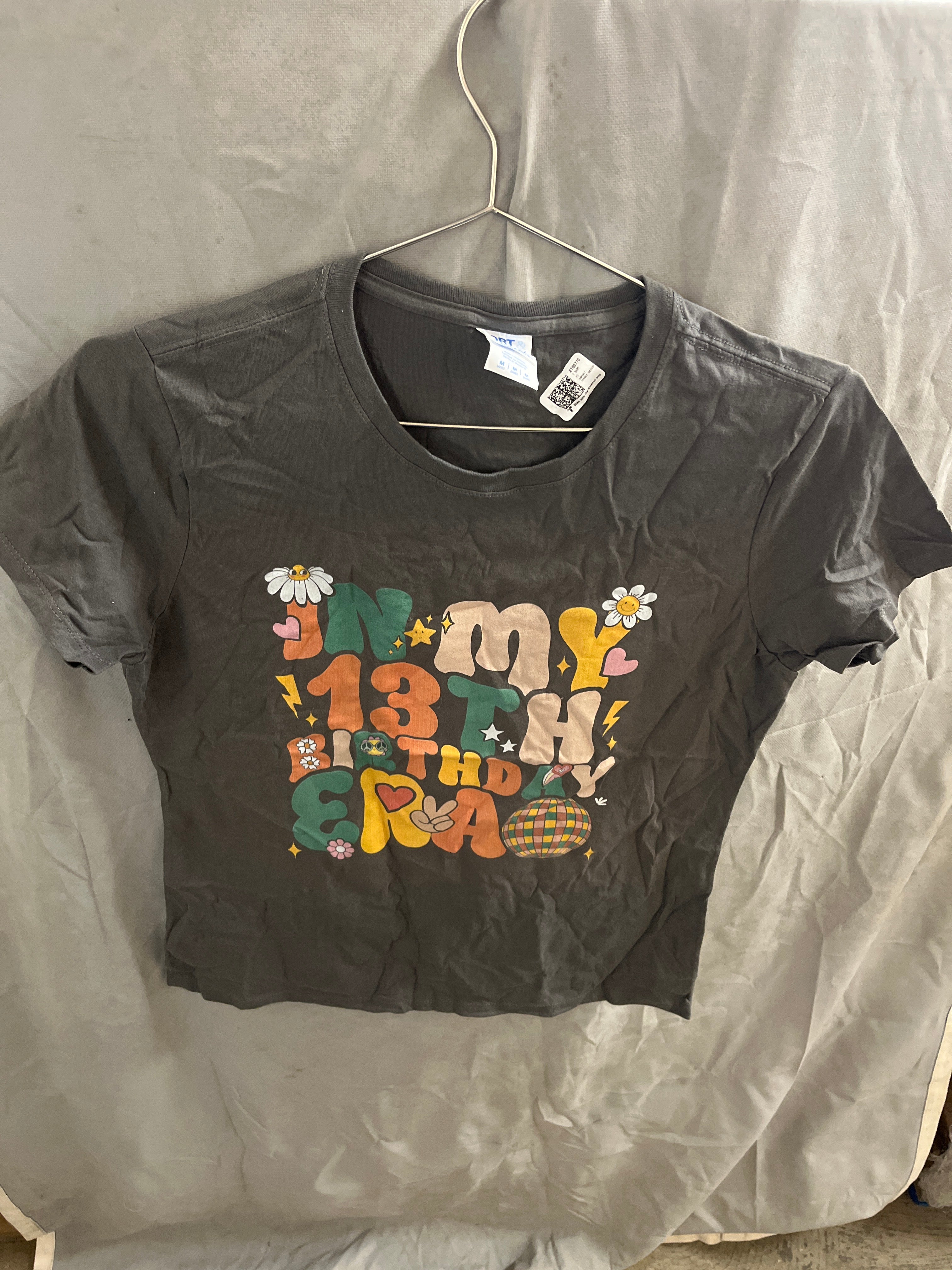 In my 13th birthday era grey Tshirt