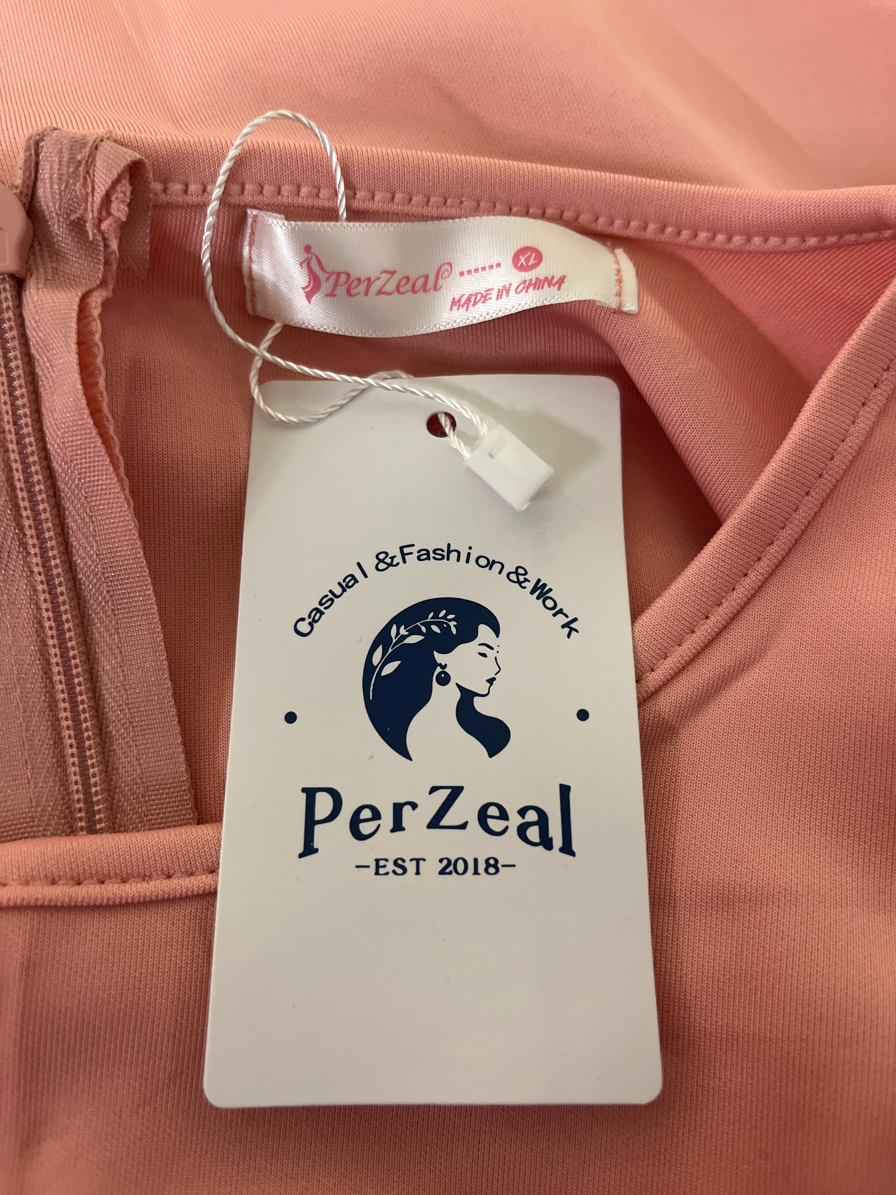 Perzeal pink dress
