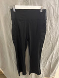 Black medium leggings with pockets
