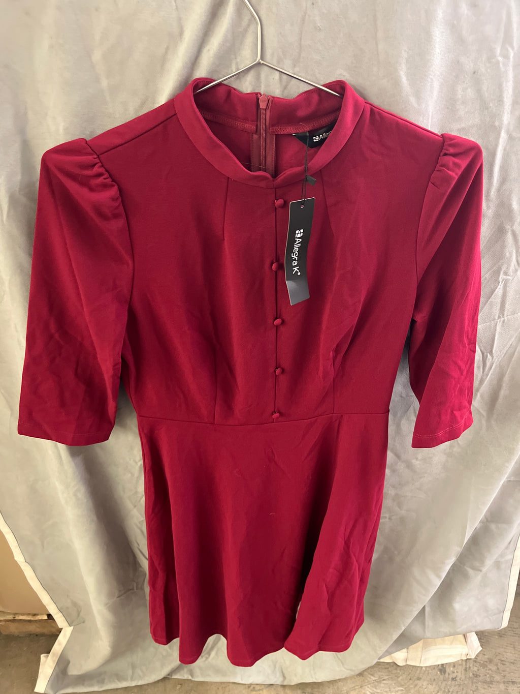 Allegra K red blouse