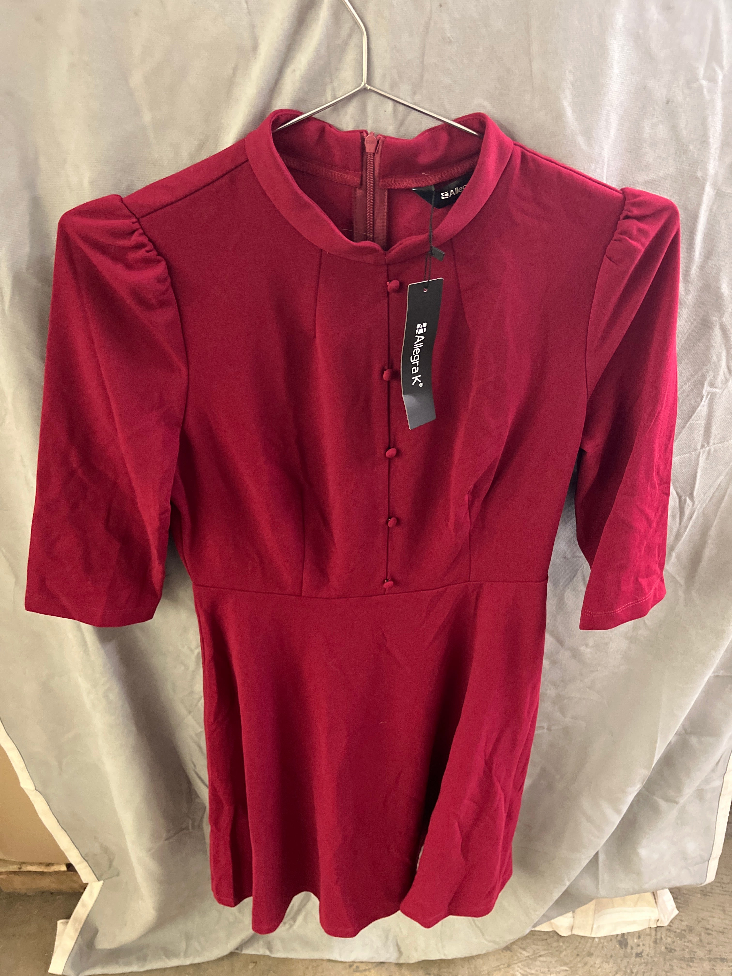 Allegra K red blouse
