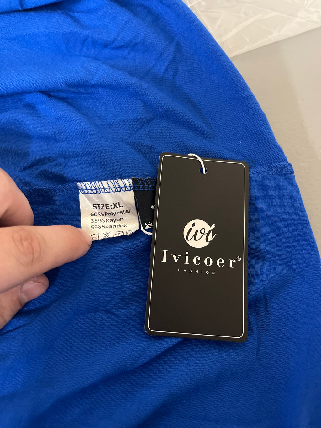 Ivicoer blue Tshirt