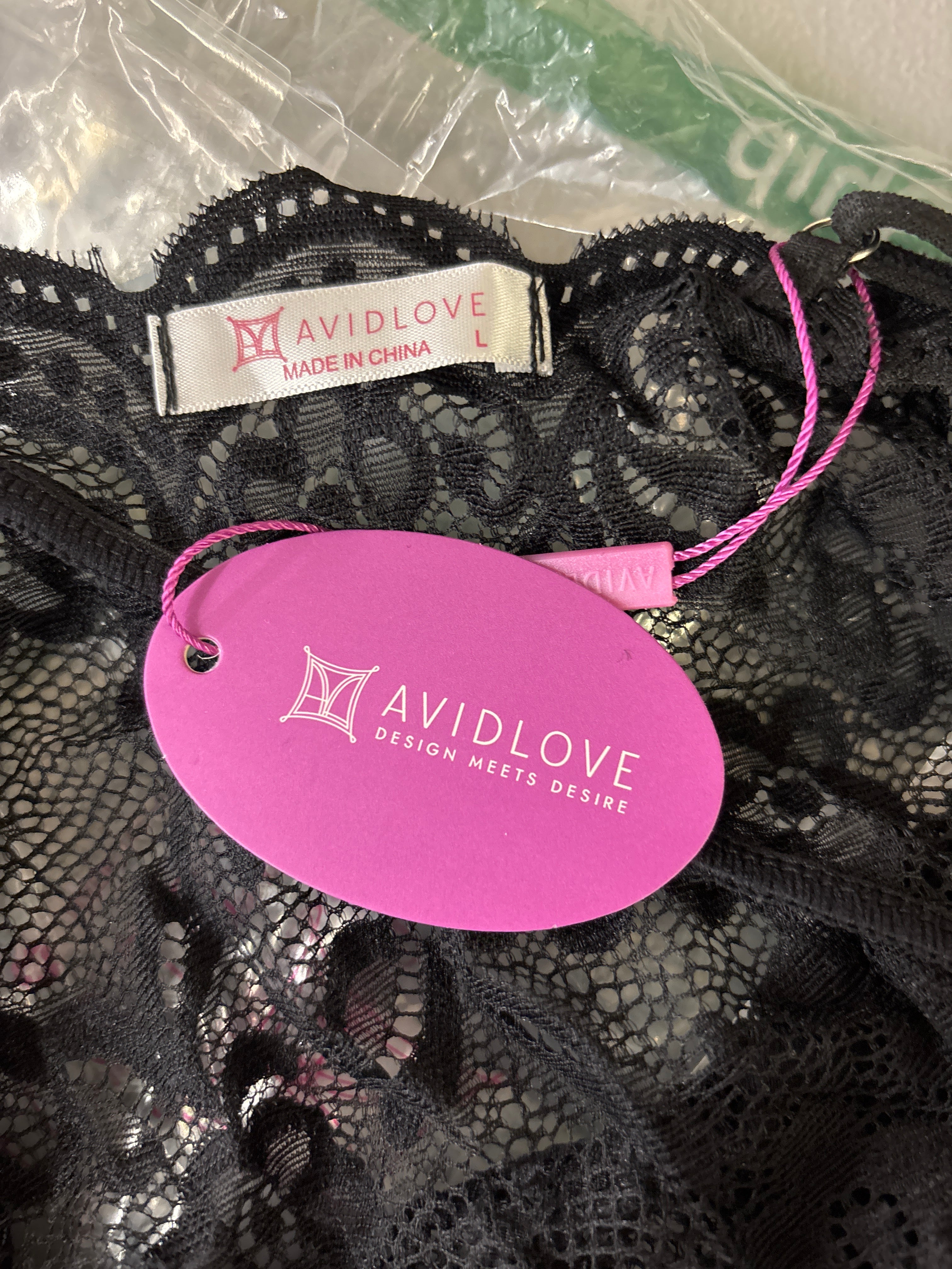 Avidlove black bodysuit