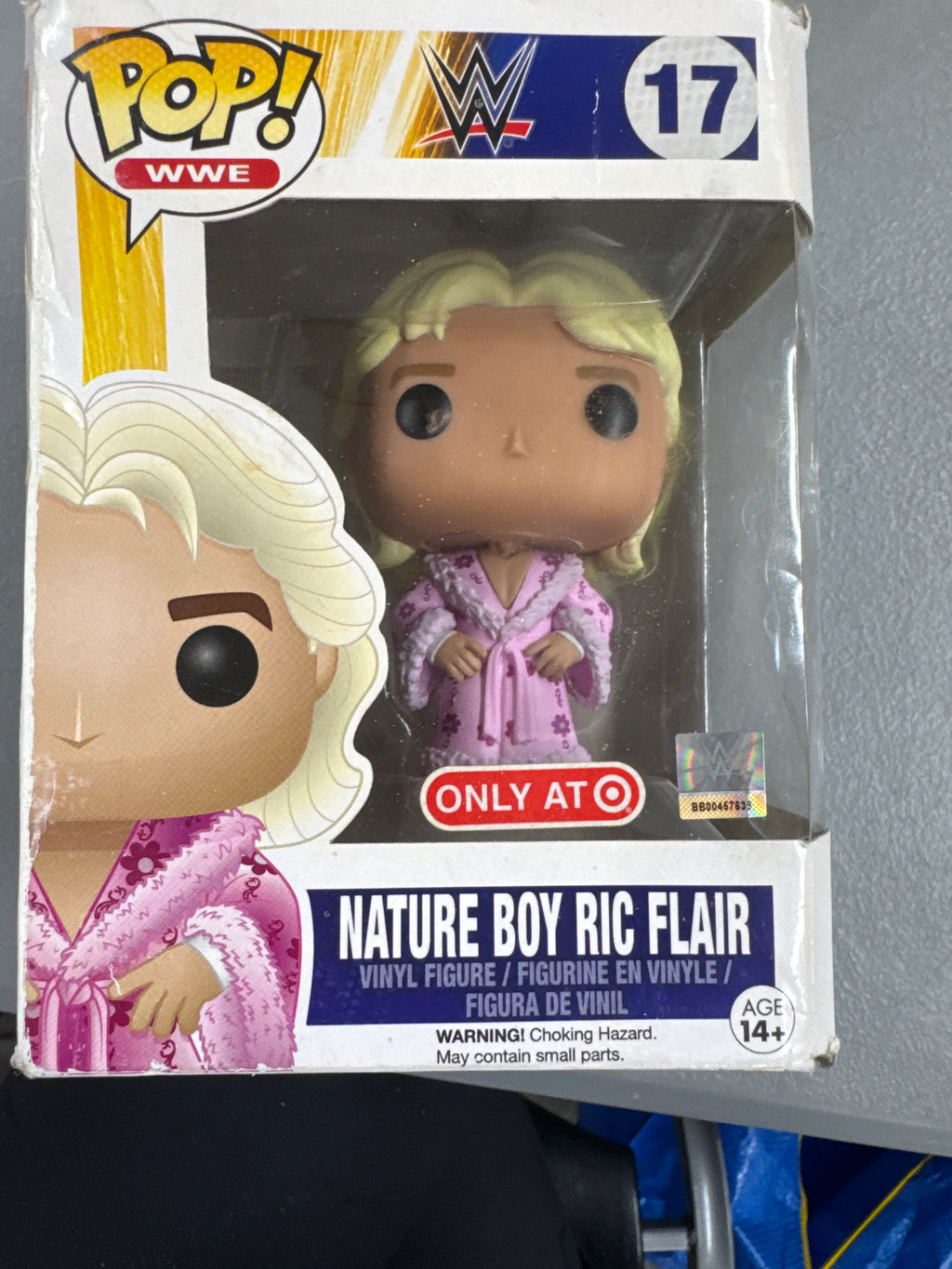 FunKo POP WWE Nature Boy Ric Flair | Target Exclusive New Damaged Box