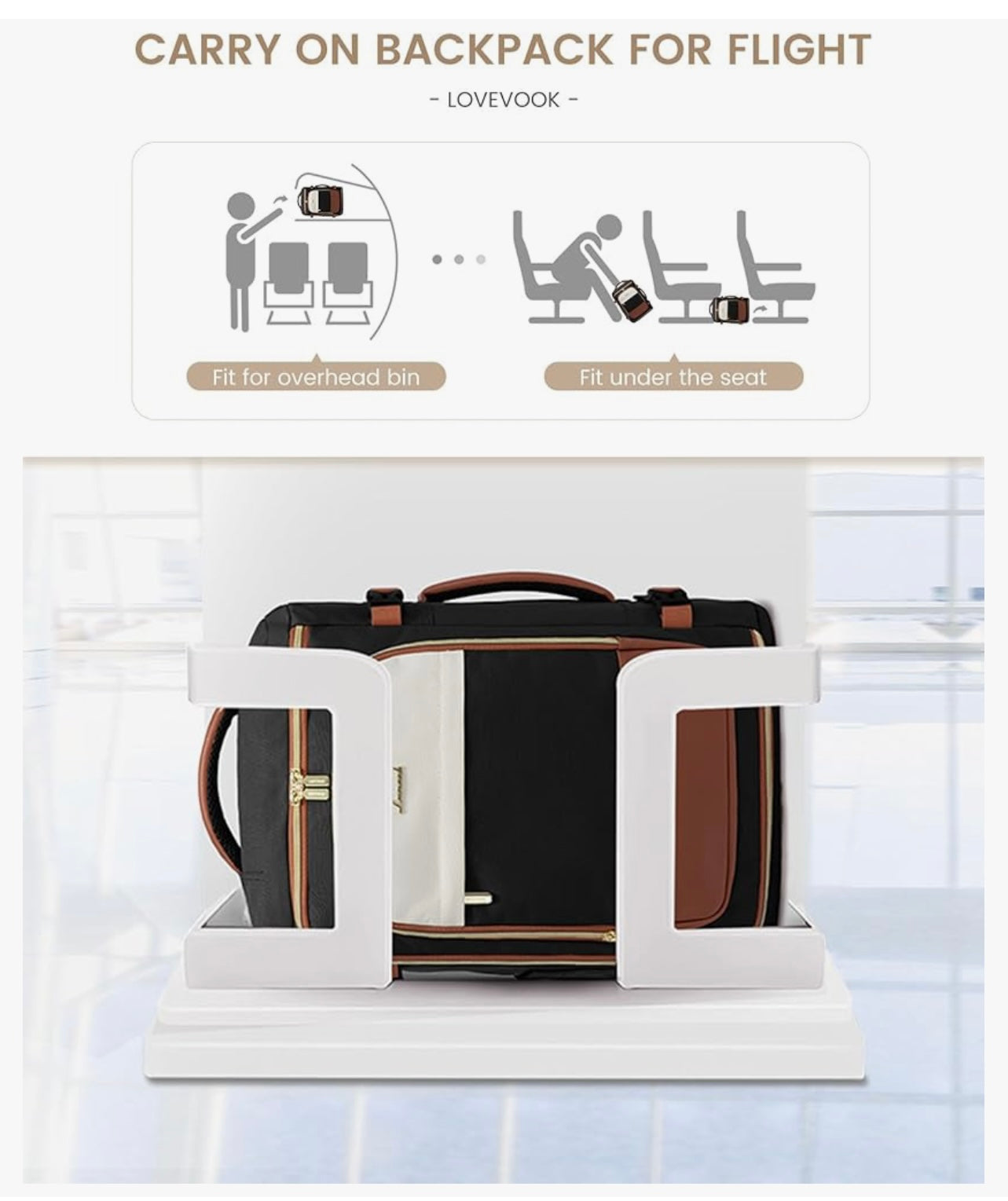 LOVEVOOK 40L Travel Backpack.