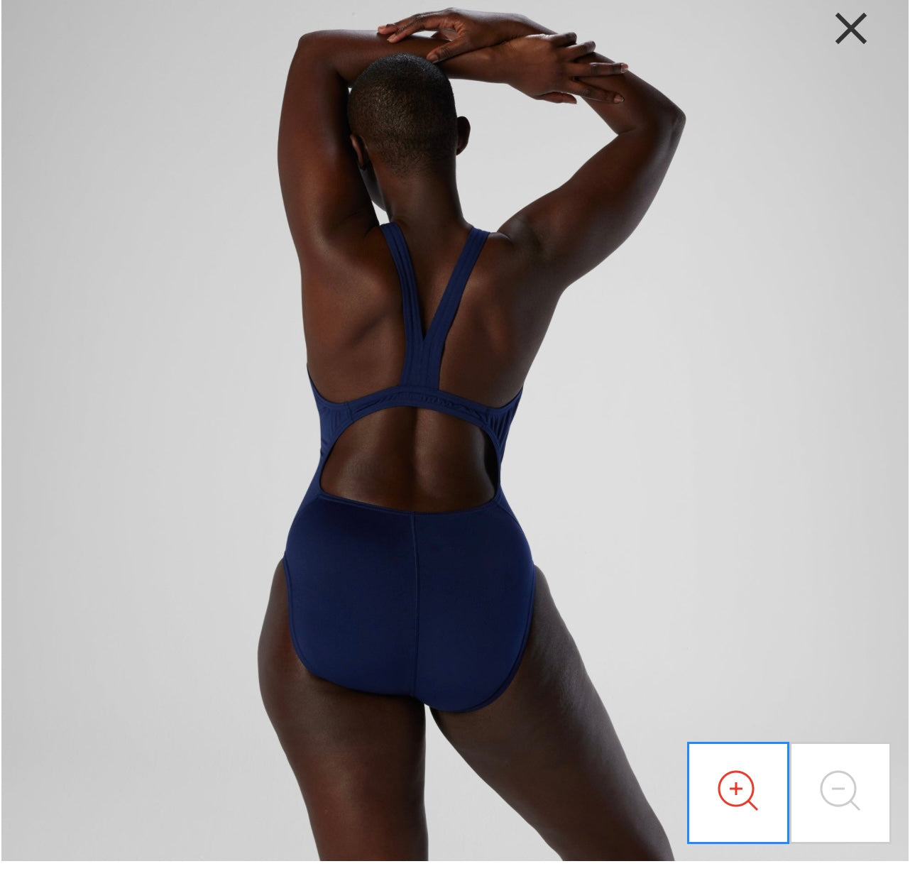 Women’s solid super Proback One piece speedo Navy