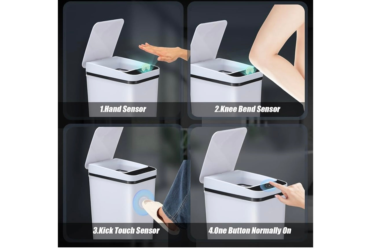 3 pack Smart Trash Can.
